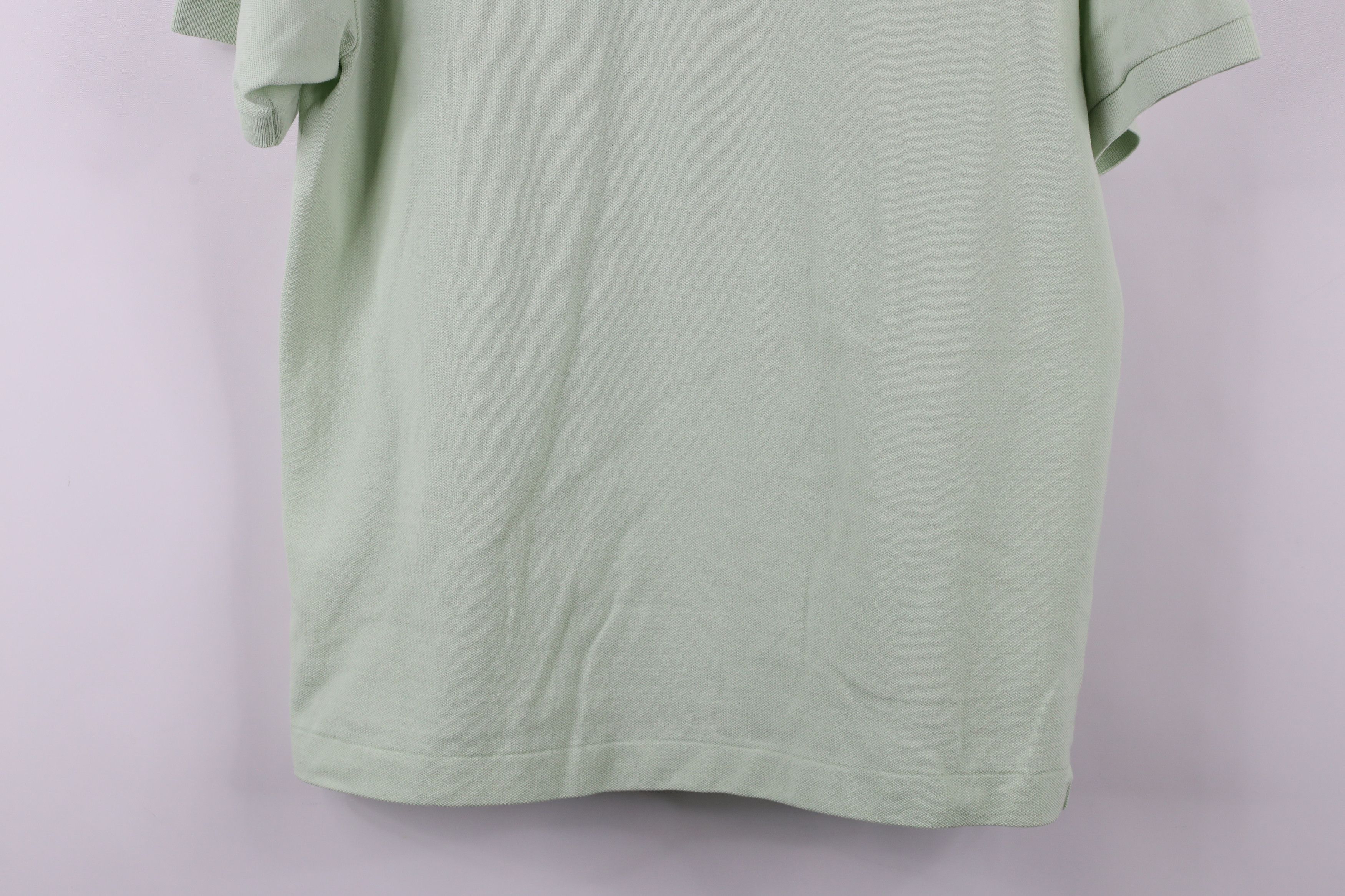 Lacoste × Vintage Lacoste Classic Fit Croc Logo Pique Cotton Polo Shirt Green Size US M / EU 48-50 / 2 - 11 Thumbnail
