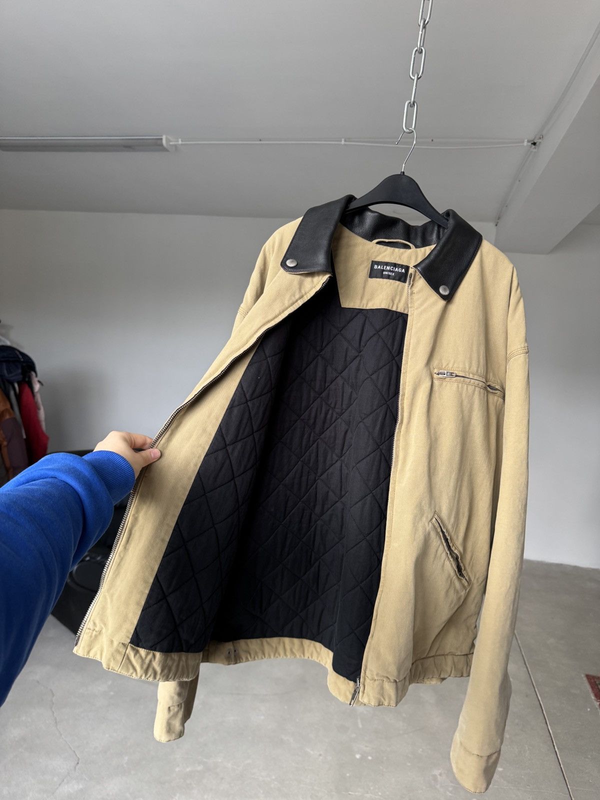 Balenciaga Balenciaga Detroit Canvas Jacket Size US S / EU 44-46 / 1 - 9 Thumbnail