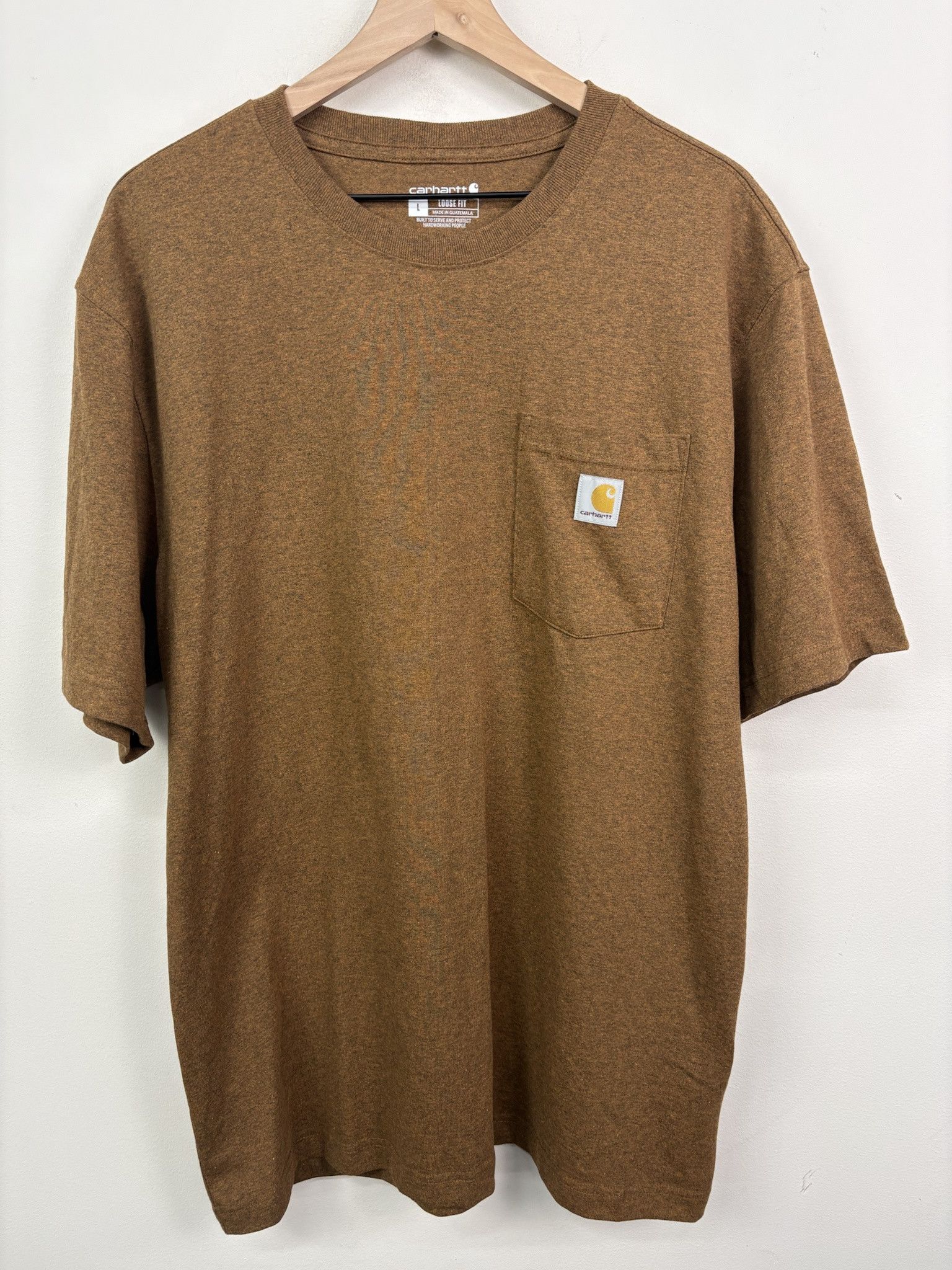 Vintage Vintage Carhartt Workwear Heavyweight T-Shirt Size L Size US L / EU 52-54 / 3 - 1 Thumbnail