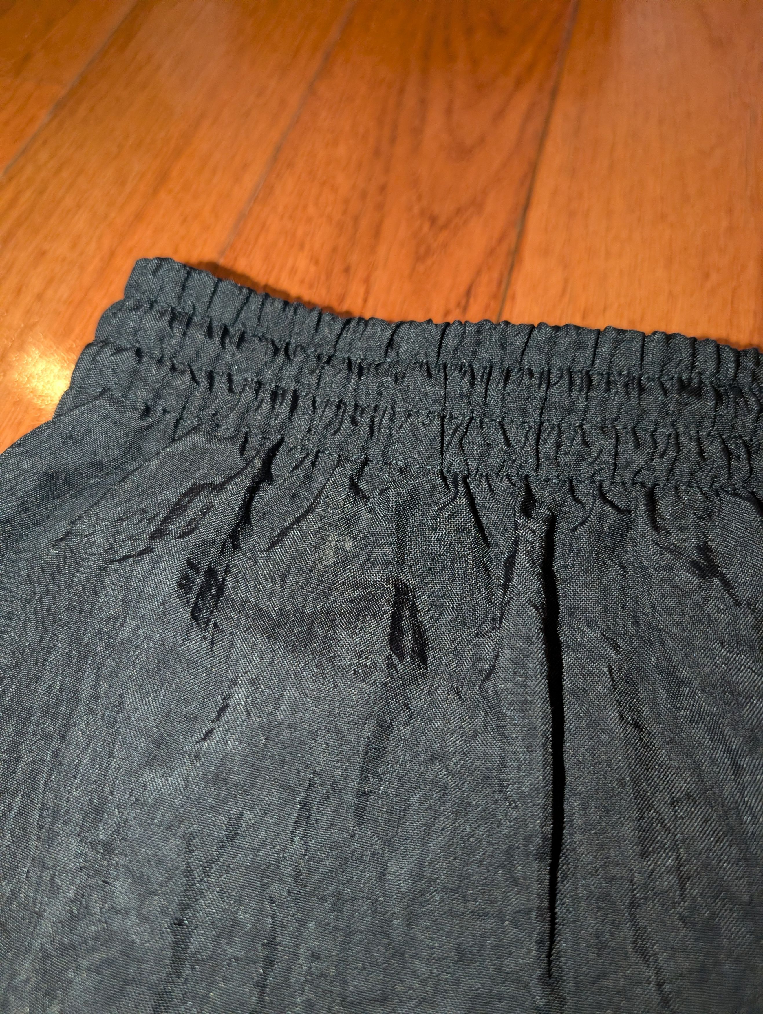 Adidas Vtg 90s Adidas Trefoil Big Logo Spellout Athletic Shorts Size US 34 / EU 50 - 4 Thumbnail
