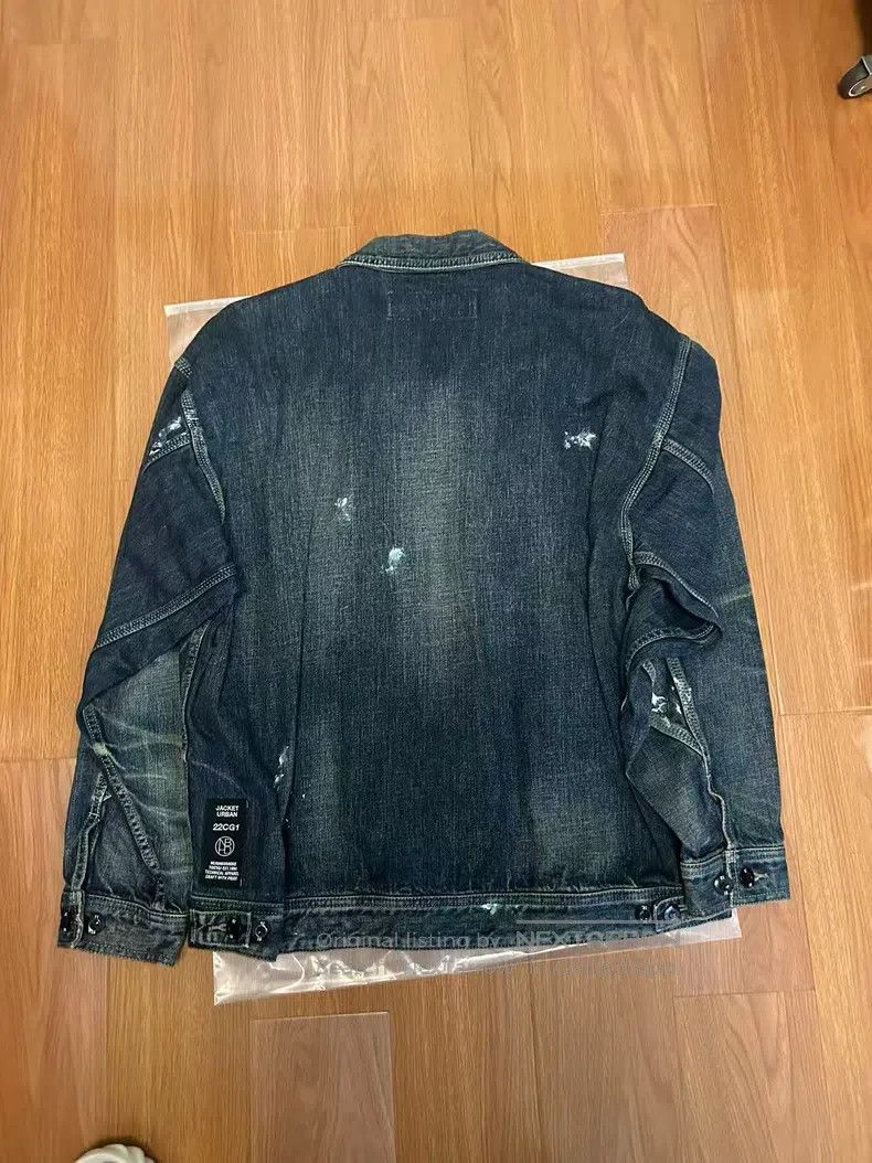 Neighborhood Neighborhood Zipper Denim Jacket Size US L / EU 52-54 / 3 - 2 Thumbnail