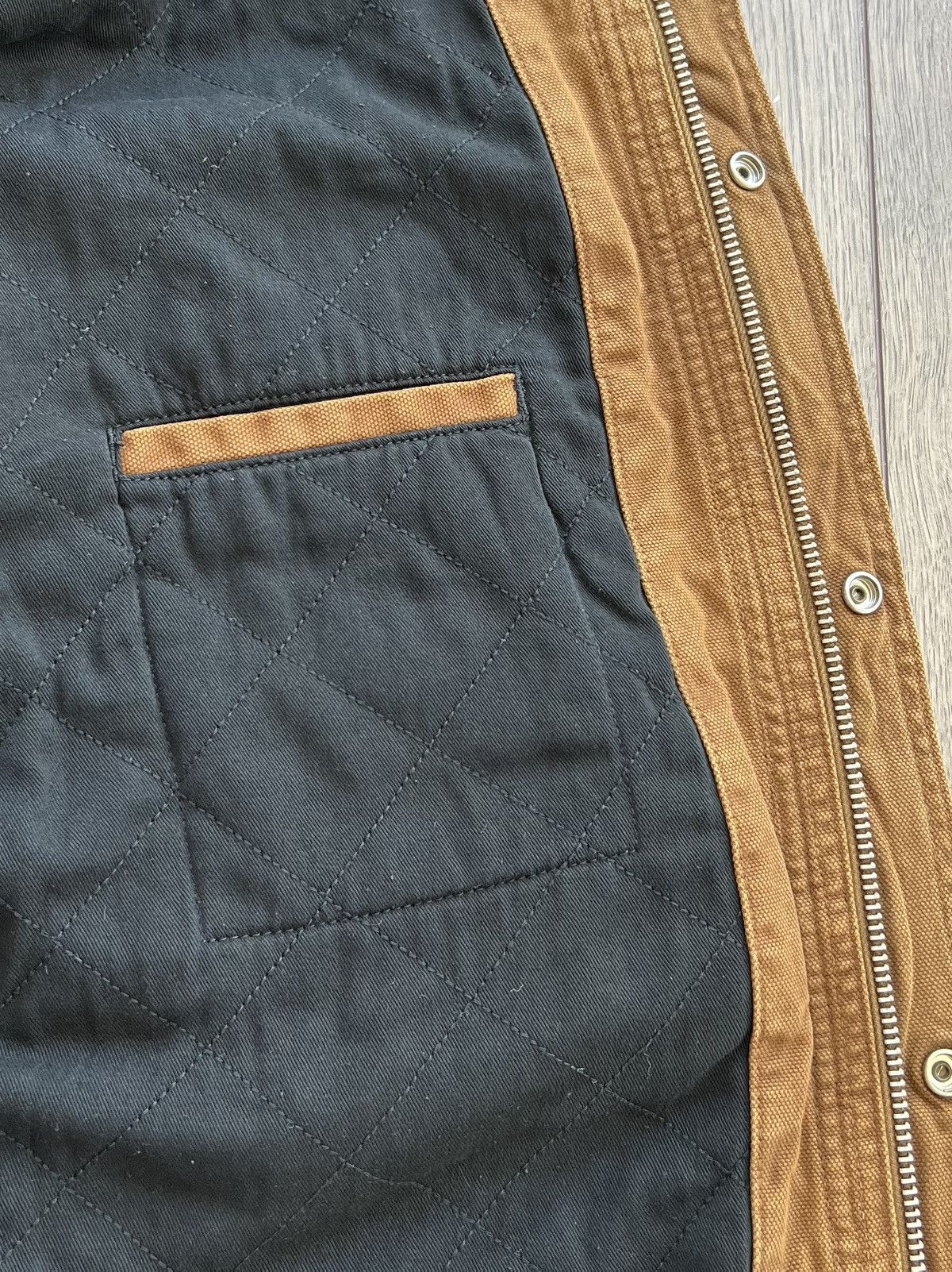 Stussy Stussy Washed Canvas Shop Jacket Bronze XXL Size US XXL / EU 58 / 5 - 9 Thumbnail