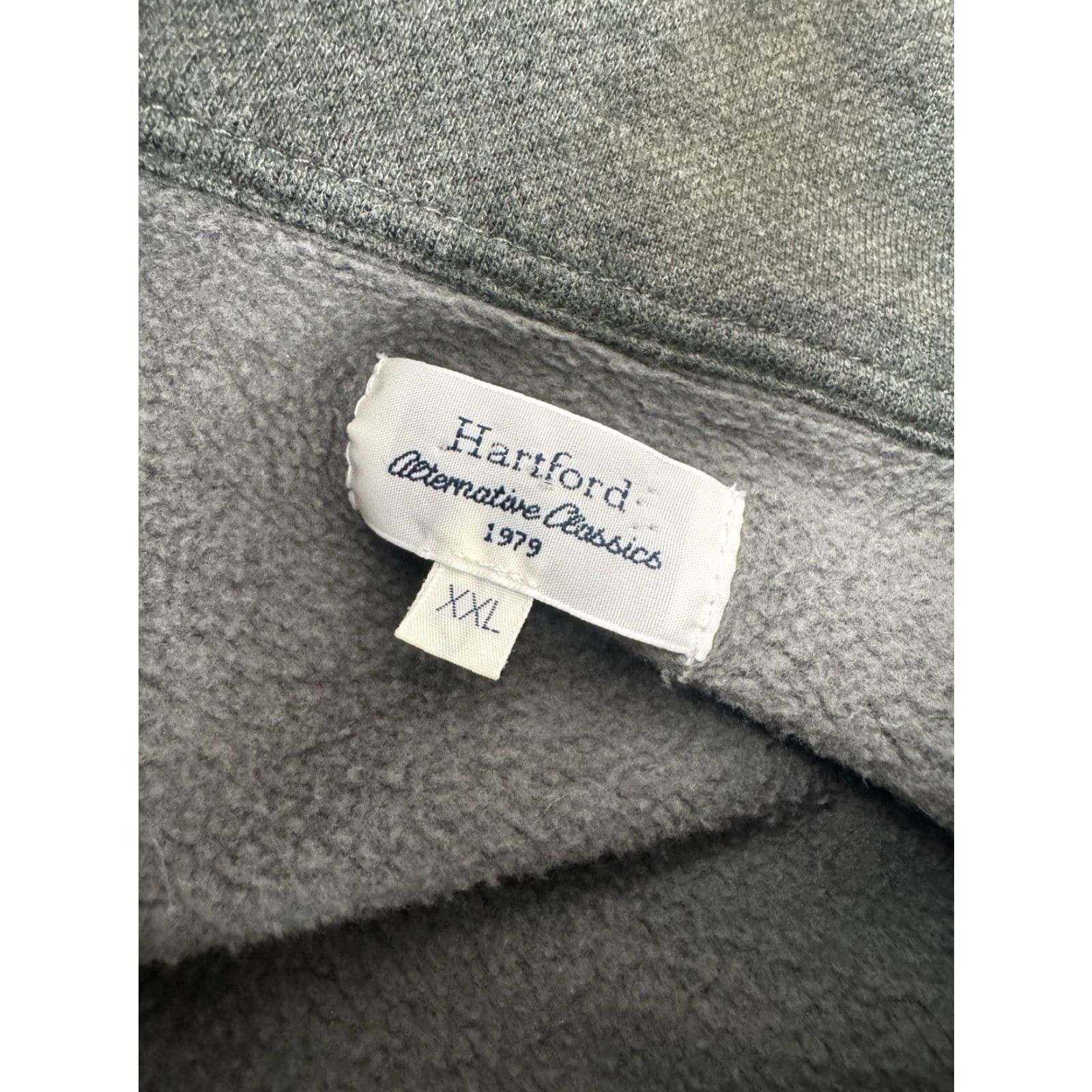 Hartford Hartford XXL Zip Collared Pullover Sweater - Green - Men’s Size 2XL - Classic Alternative Classics Sweater Size US XXL / EU 58 / 5 - 4 Thumbnail