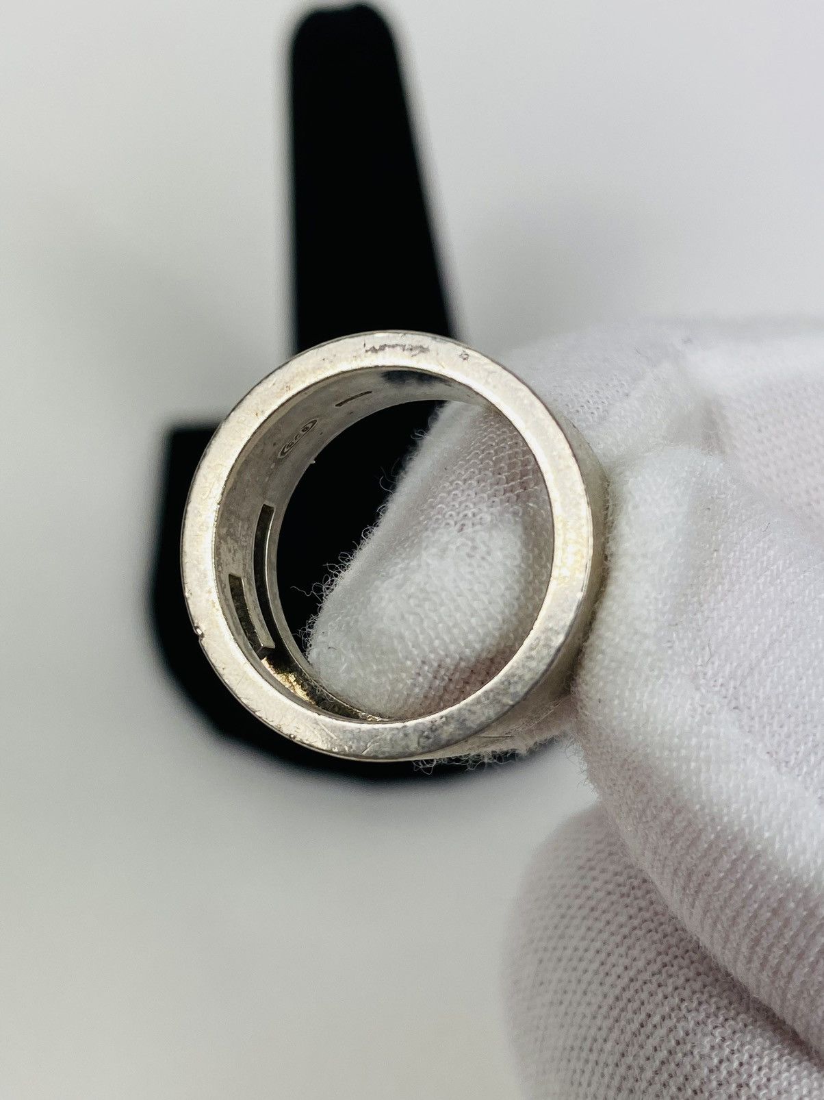 Gucci Gucci .925 Silver G Ring Size IT 8 Size ONE SIZE - 6 Thumbnail