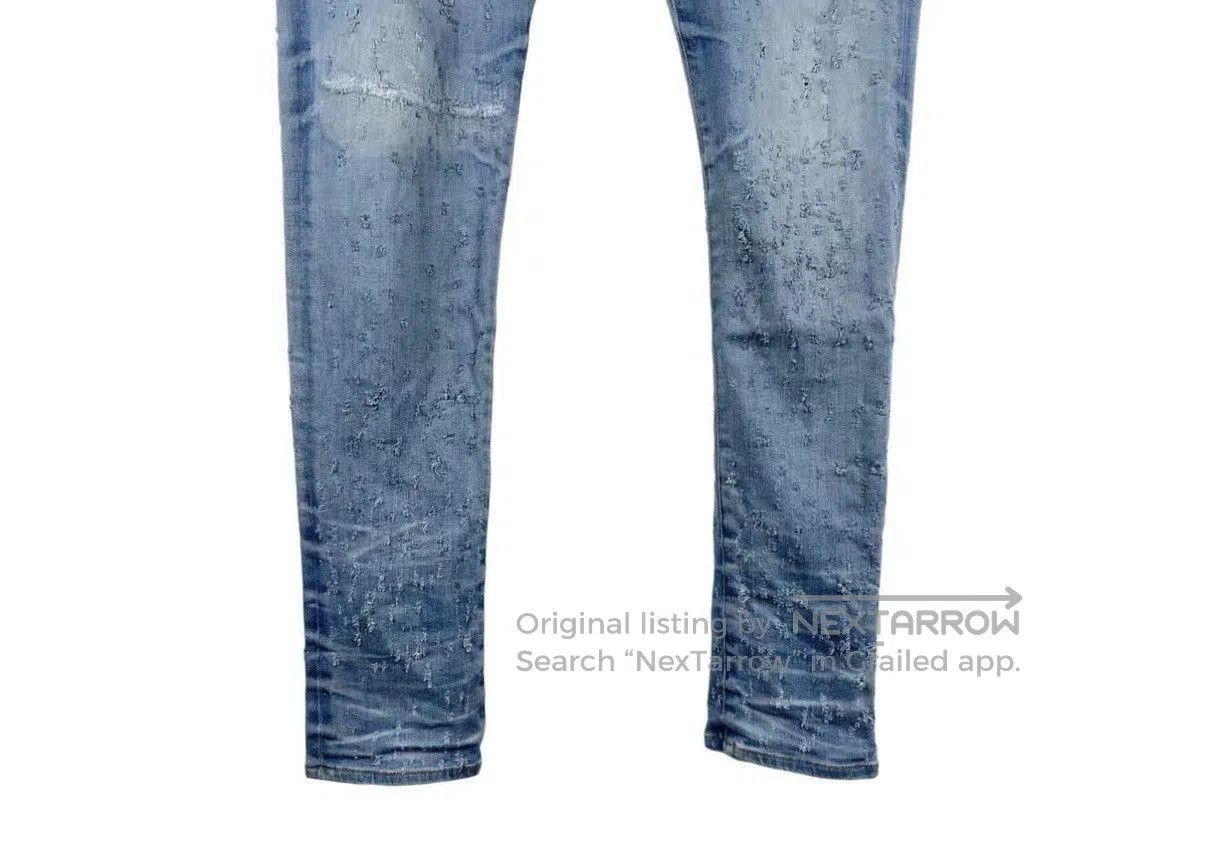 Amiri Blue Distressed Denim Jeans. Size US 36 / EU 52 - 4 Thumbnail