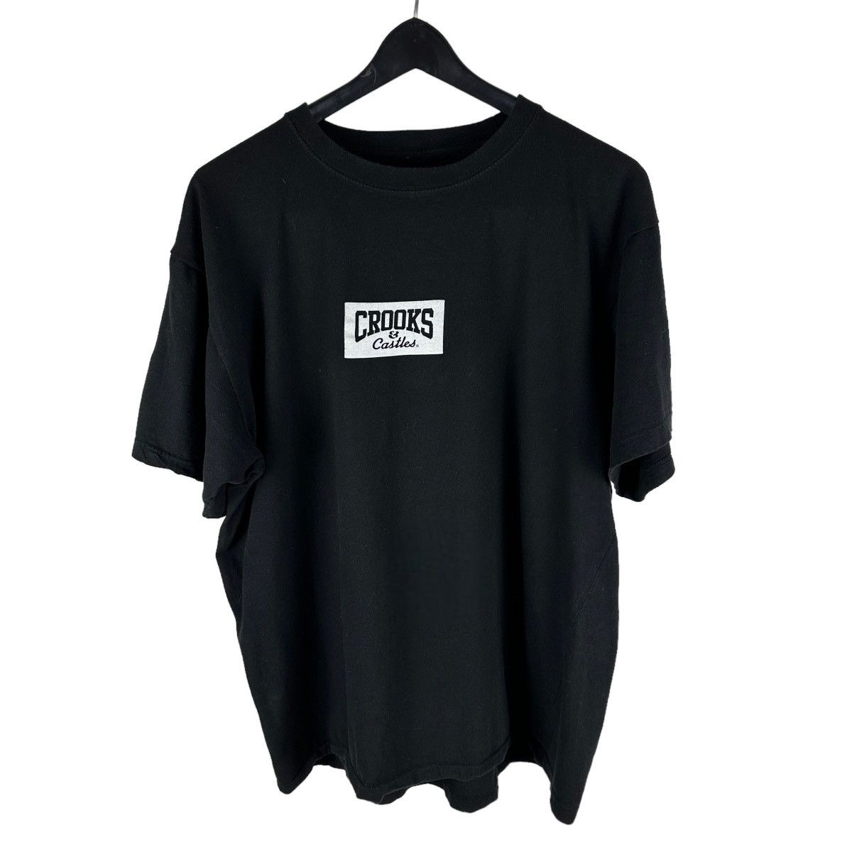 Crooks & Castles Mens Y2K Crooks & Castles Box Logo Streetwear Shirt ...