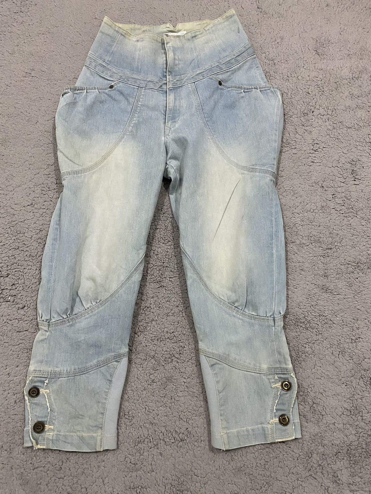 Tsumori Chisato TSUMORI CHISATO Sarouel Denim Pants Size US 26 / EU 42 - 3 Thumbnail
