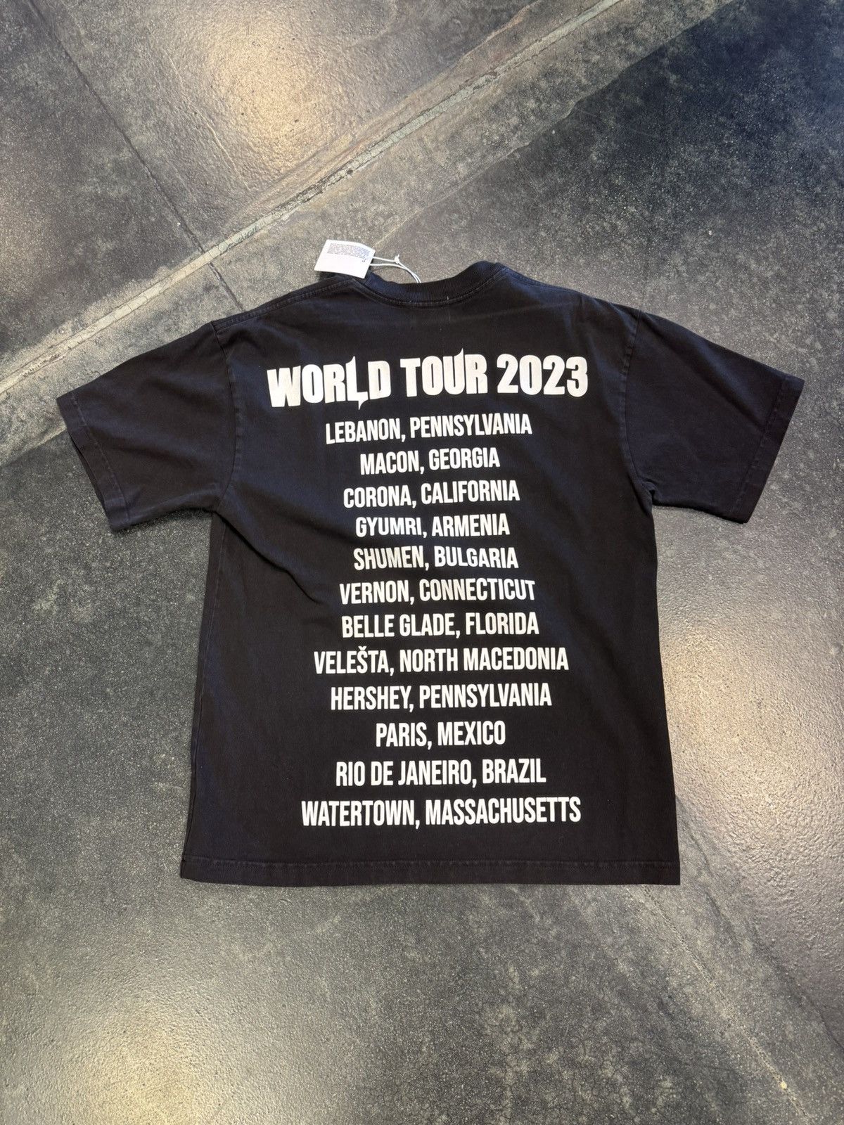 Warren Lotas Warren Lotas World Tour Tee Size US S / EU 44-46 / 1 - 2 Thumbnail