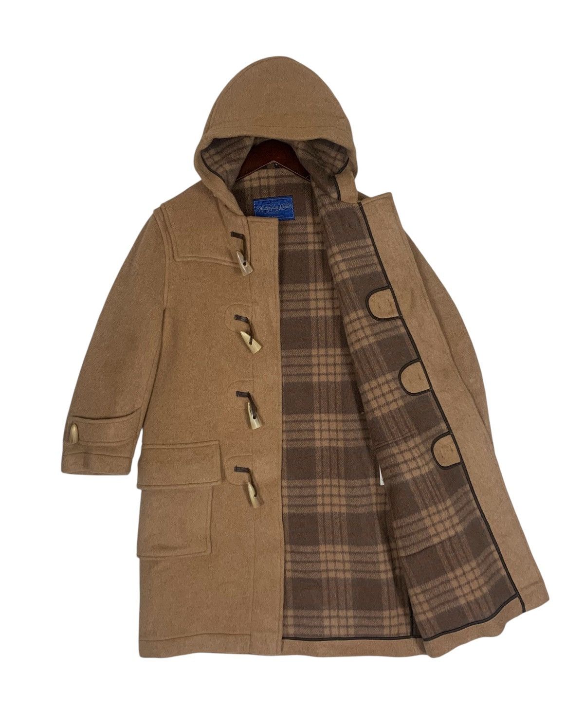Vintage Vintage Hartingdon House Outdoor Outwear Duffle Wool Coat Size US L / EU 52-54 / 3 - 5 Thumbnail