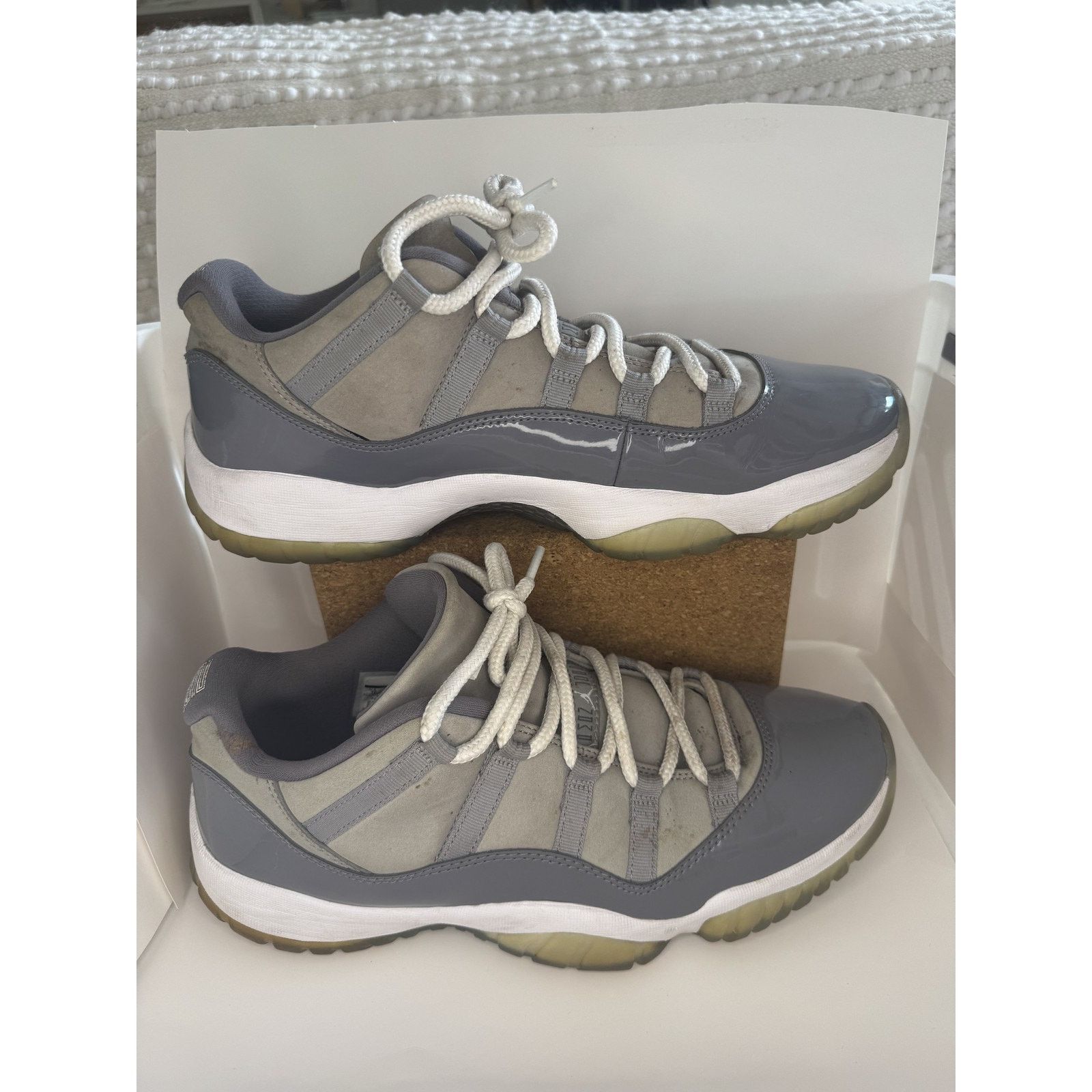 Jordan Brand Air Jordan 12 Low Shoes Mens Size 12 Retro 2018 OG Cool Grey Size US 12 / EU 45 - 1 Thumbnail