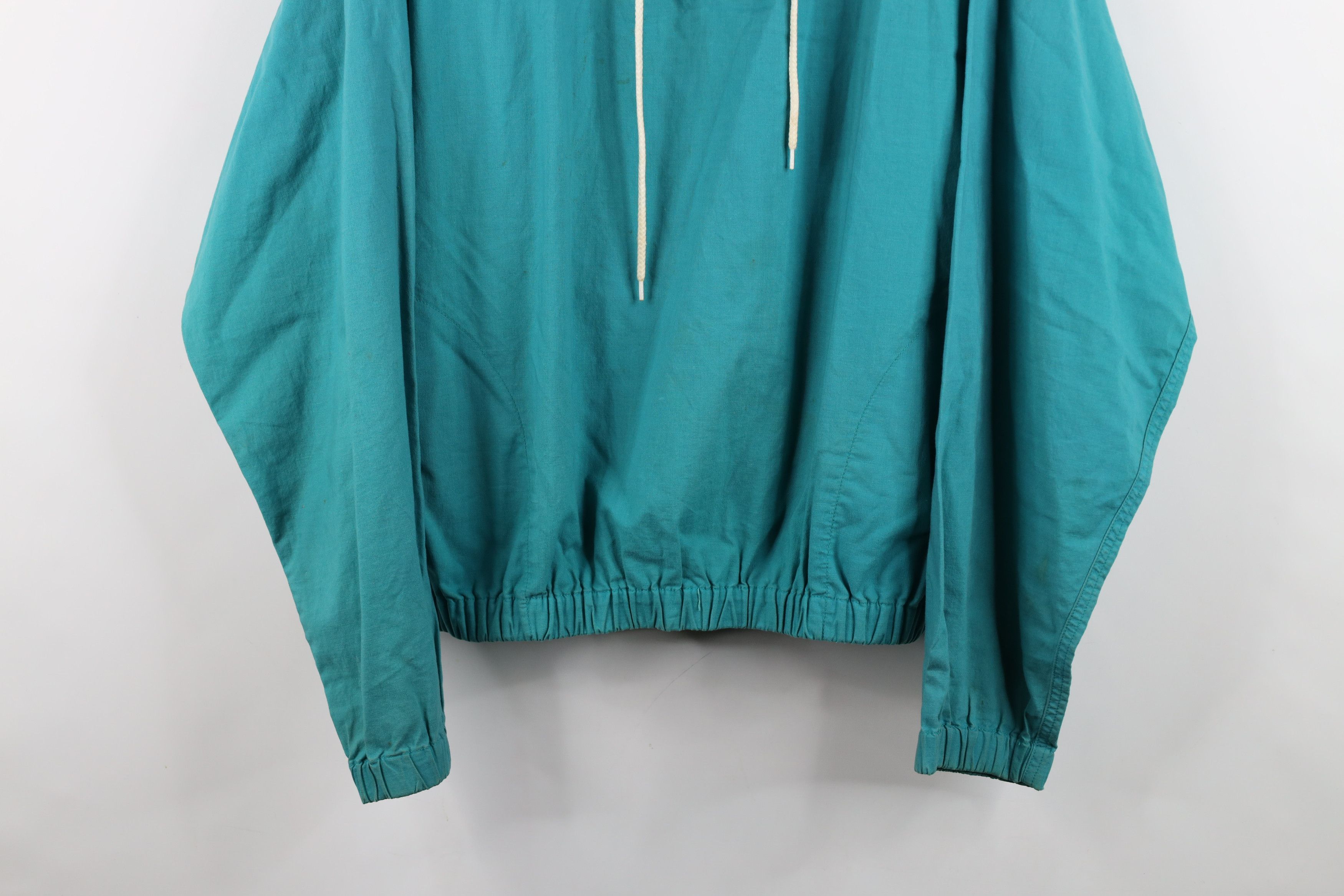 Eddie Bauer Vintage 90s Eddie Bauer Half Zip Pullover Jacket Teal Size US L / EU 52-54 / 3 - 3 Thumbnail