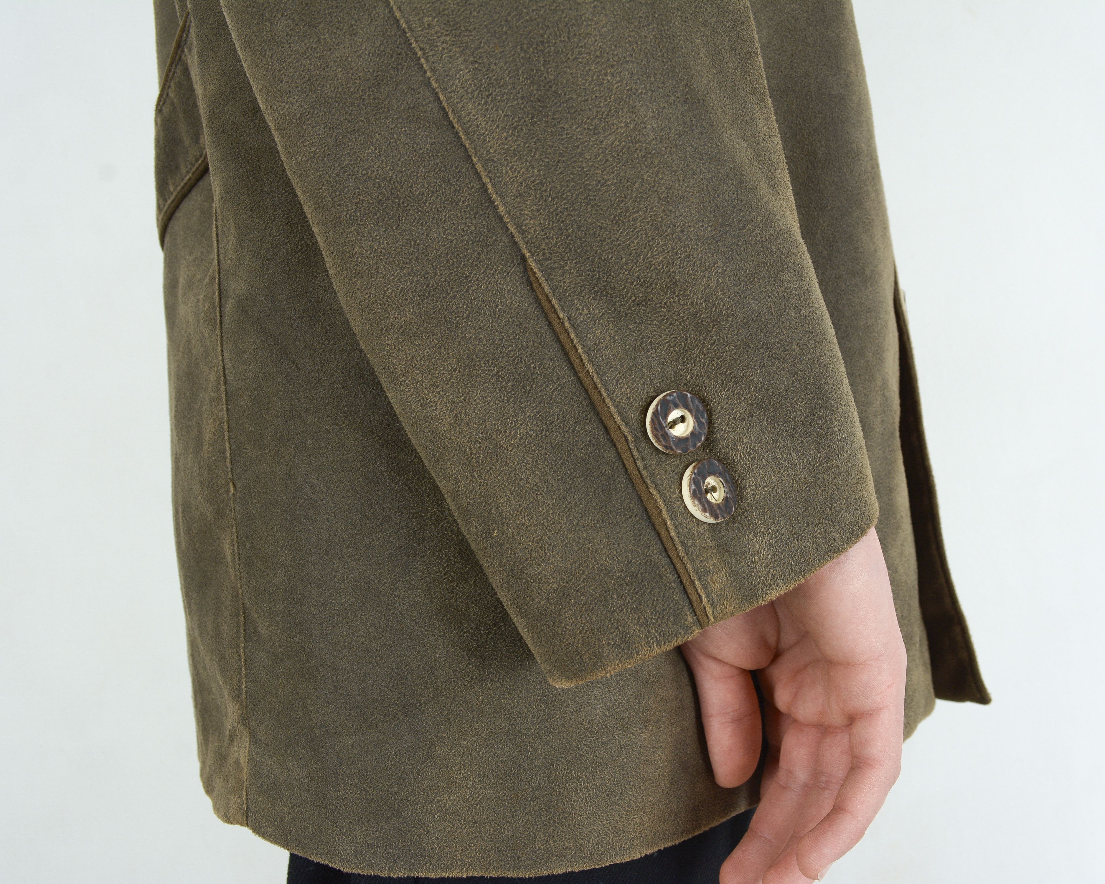Other × Vintage W17 UK 38 US Trachten Jacket Coat Blazer Janker Cardigan Size 38R - 7 Thumbnail