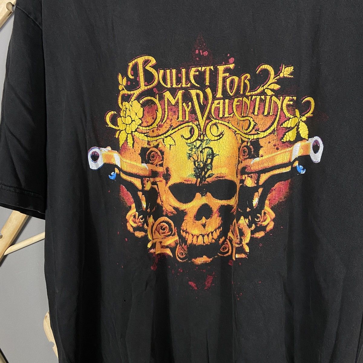 Band Tees Vintage Y2K Bullet For My Valentine Band T-shirt Size US XL / EU 56 / 4 - 7 Thumbnail