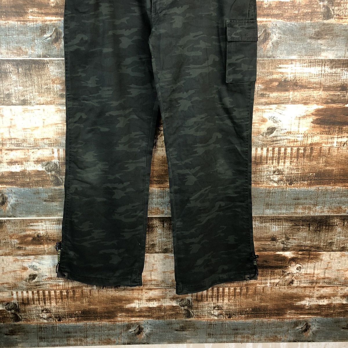 Japanese Brand Fevatis camo utility tactical Cargo Multipocket Pants #A2431 Size US 32 / EU 48 - 6 Thumbnail