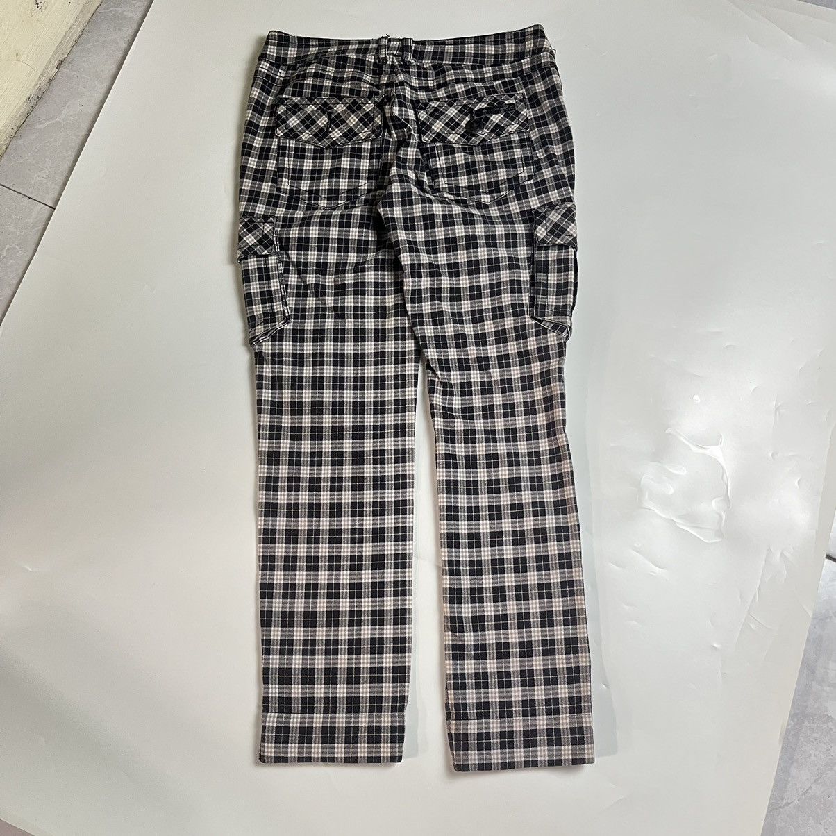 Burberry 🔥90s Burberry London Plaid Cargo Pants Size US 30 / EU 46 - 6 Thumbnail