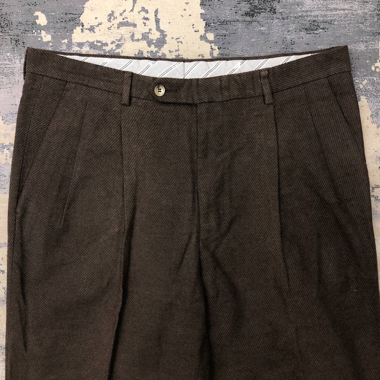 Ermenegildo Zegna P429 ERMENEGILDO ZEGNA MADE IN PORTUGAL VTG CASUAL PANTS Size US 36 / EU 52 - 3 Thumbnail