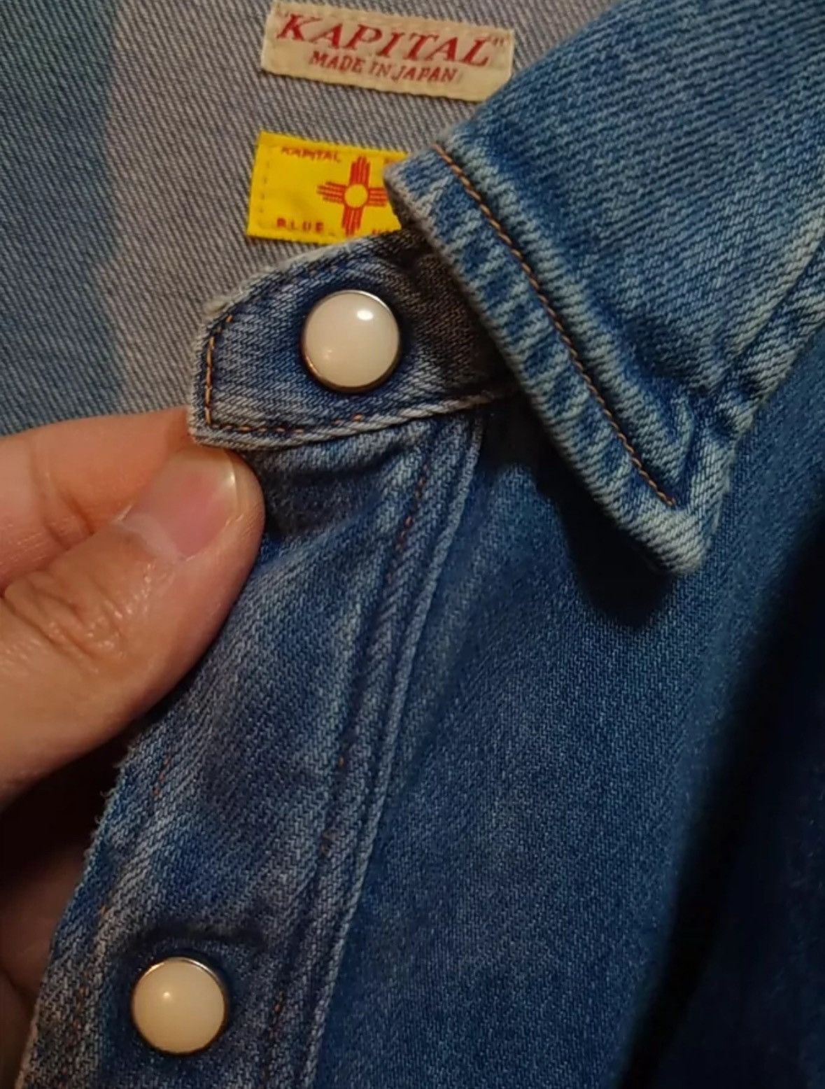 Kapital Kapital denim shirt2412-Nextarrow Size US L / EU 52-54 / 3 - 7 Thumbnail