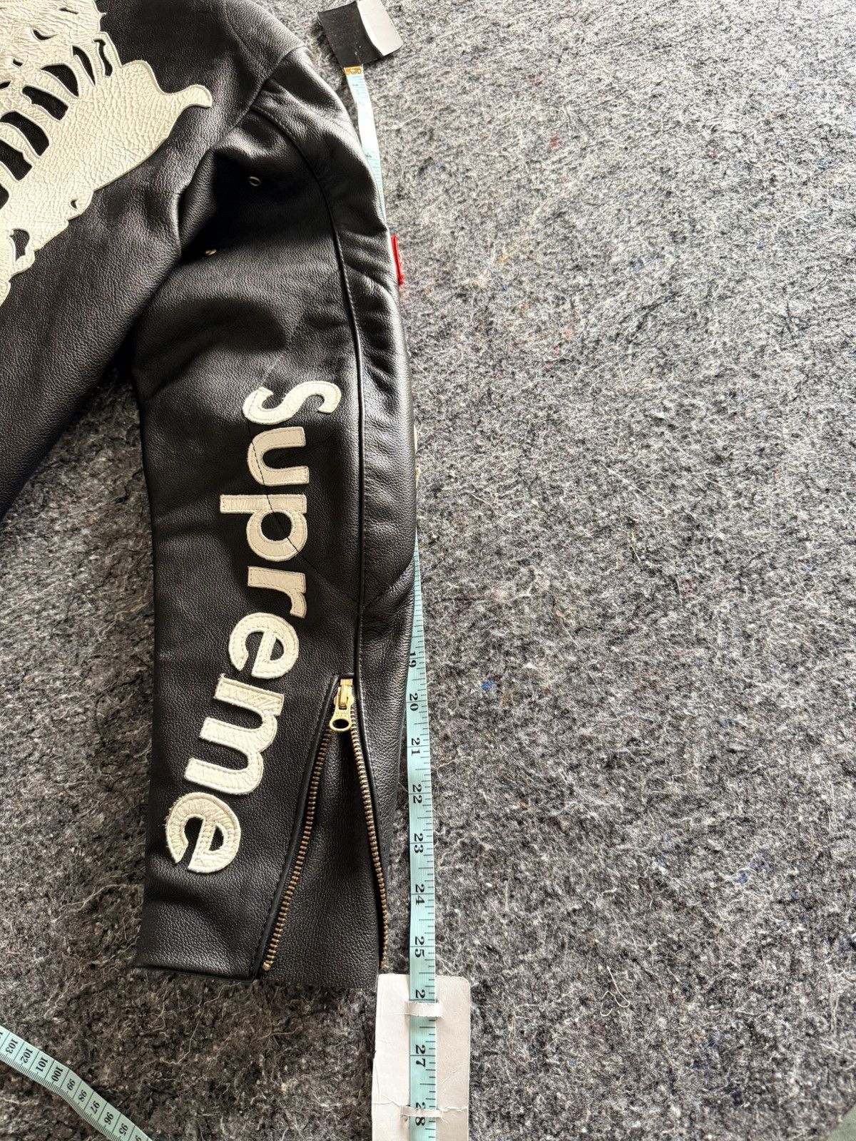 Supreme × Vanson Leathers Supreme Vanson Bones Leather jacket Size US M / EU 48-50 / 2 - 15 Thumbnail