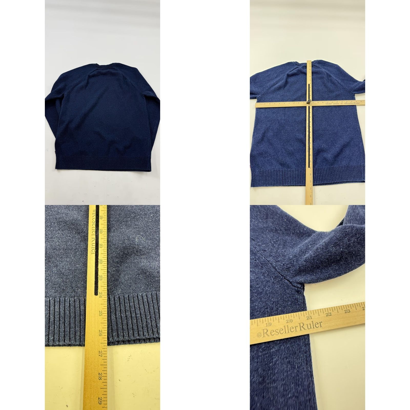 Levi's Levi's Sweater Mens L Blue 100% Cotton Crewneck Raglan Knit Pullover Shirt Size US L / EU 52-54 / 3 - 8 Thumbnail