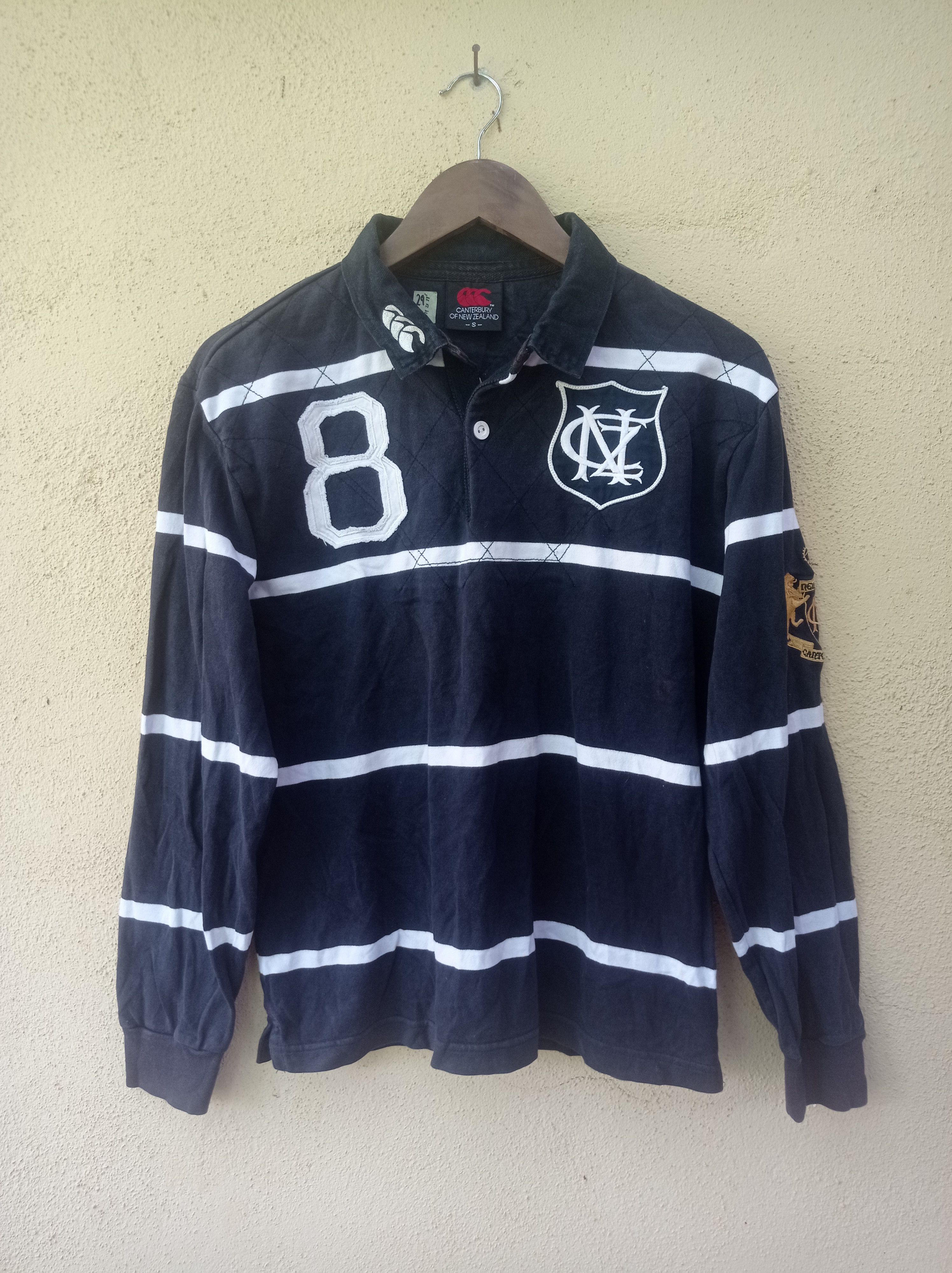 Canterbury of New Zealand Canterbury of New Zealand stripe polo shirt #GL29 Size US S / EU 44-46 / 1 - 1 Thumbnail