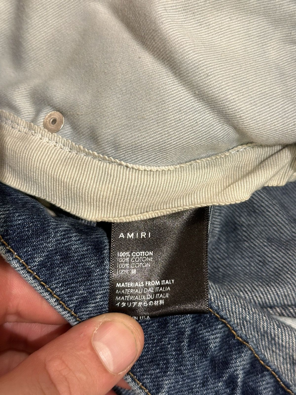 Amiri Amiri straight leg denim Size US 30 / EU 46 - 6 Thumbnail