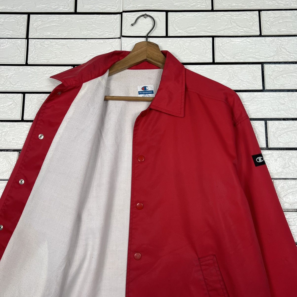 Champion Vintage CHAMPION New York Rochester Coach Jacket #4033-C183 Size US L / EU 52-54 / 3 - 12 Thumbnail