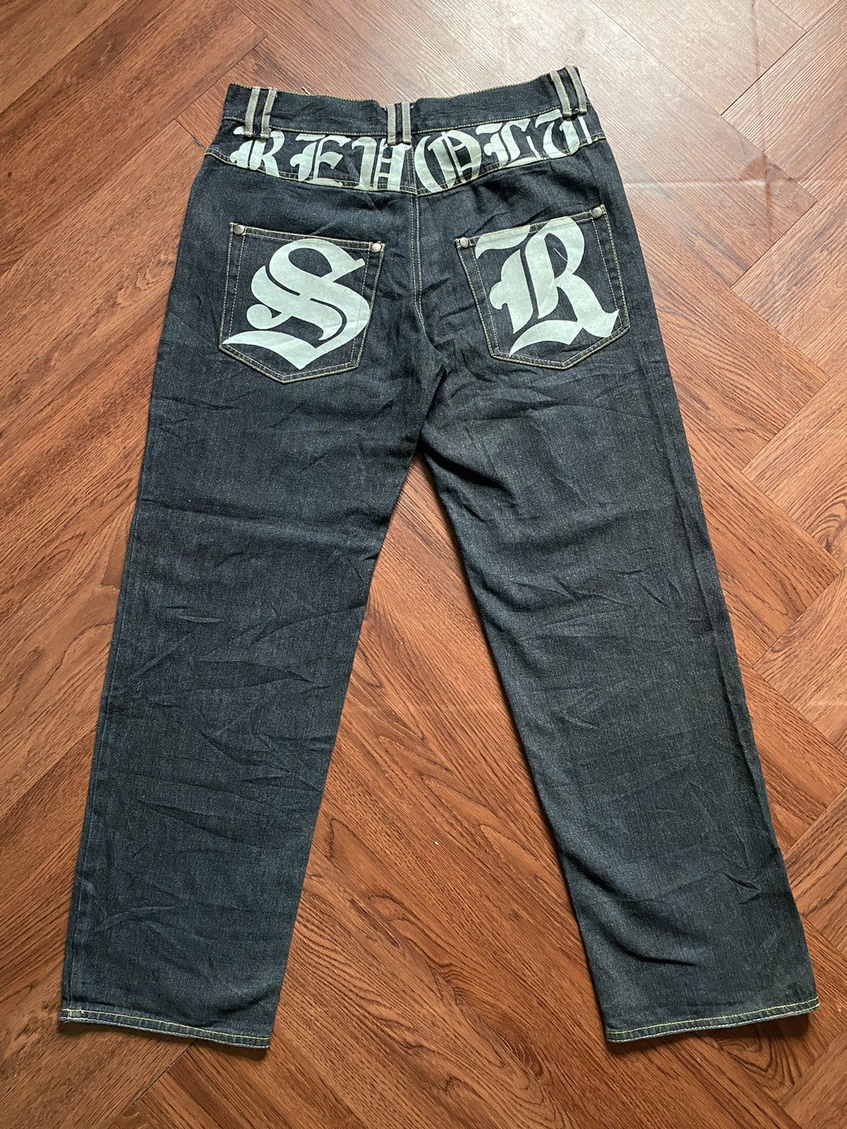 Japanese Brand Octopus Army Jeans Size US 34 / EU 50 - 1 Thumbnail