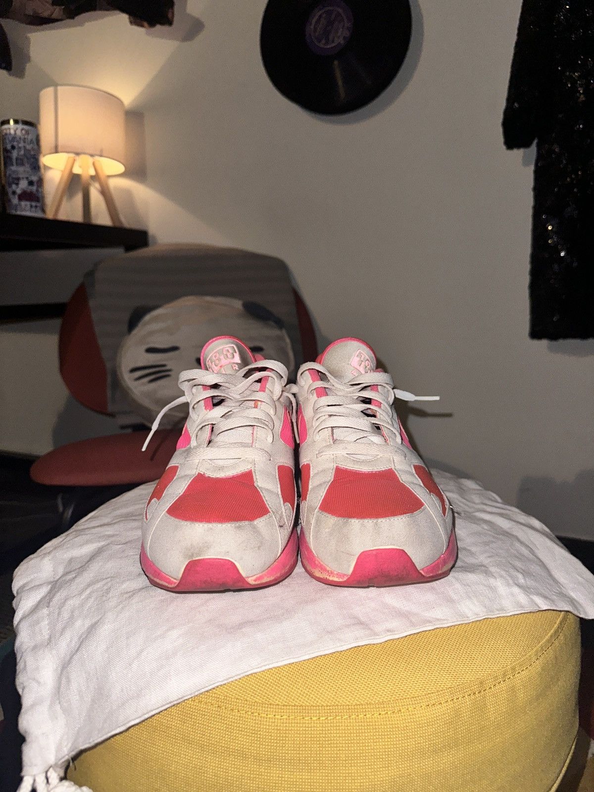 Comme des Garcons × Comme des Garcons Homme Plus × Nike Comme Des Garçons Homme Plus Nike Air Max 180 Pink + White 🌸 Size US 11 / EU 44 - 2 Thumbnail