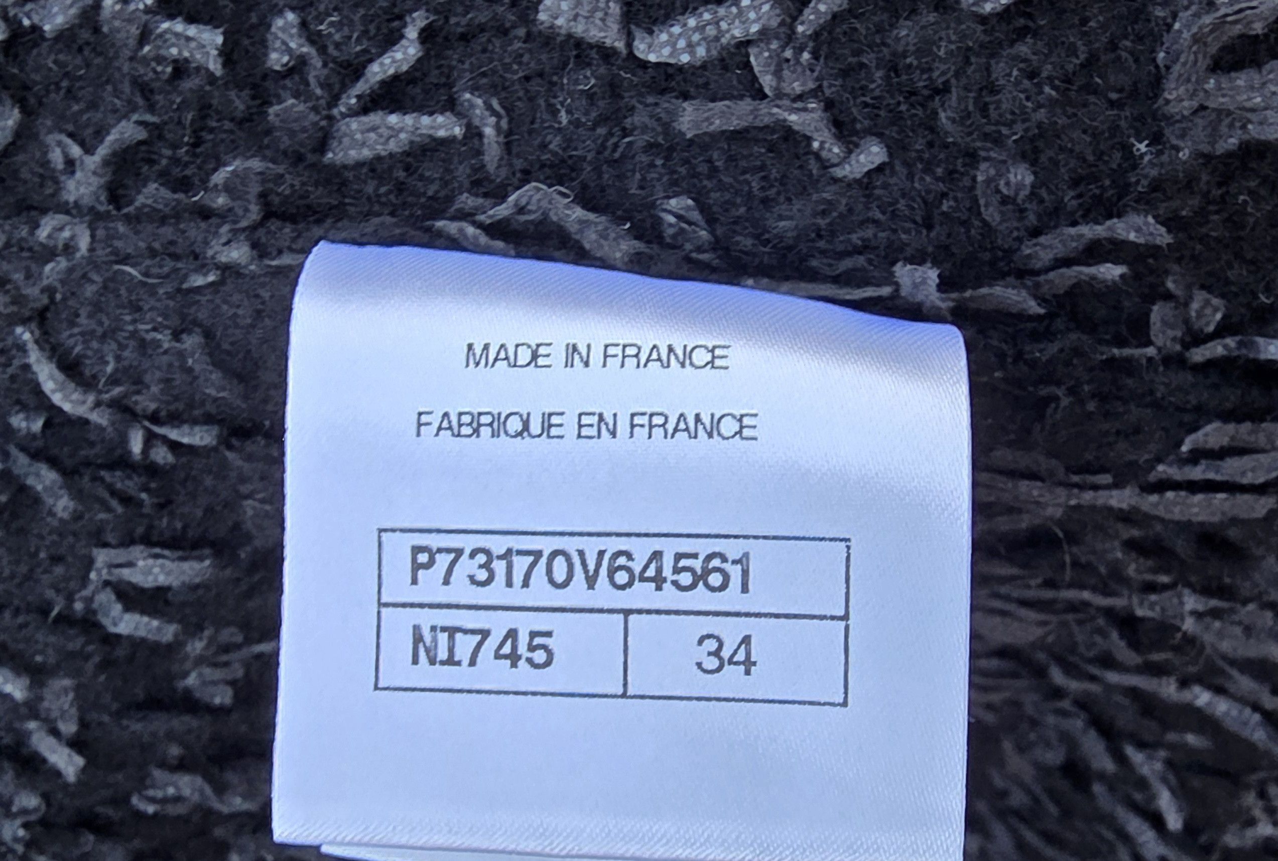 Chanel CHANEL 2021 Métiers d'Art Black Long Sweater Coat FR 34/US 2 Size XS / US 0-2 / IT 36-38 - 8 Thumbnail