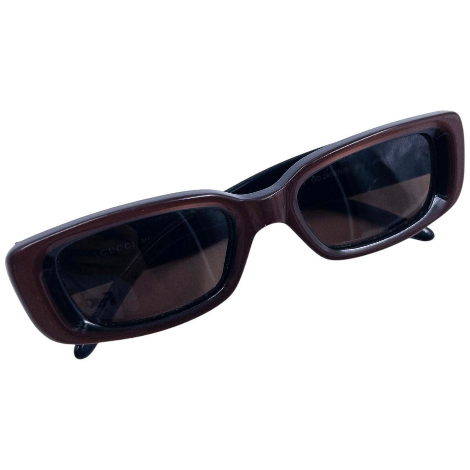 Gucci Vintage Gucci Sunglasses Size ONE SIZE - 8 Thumbnail