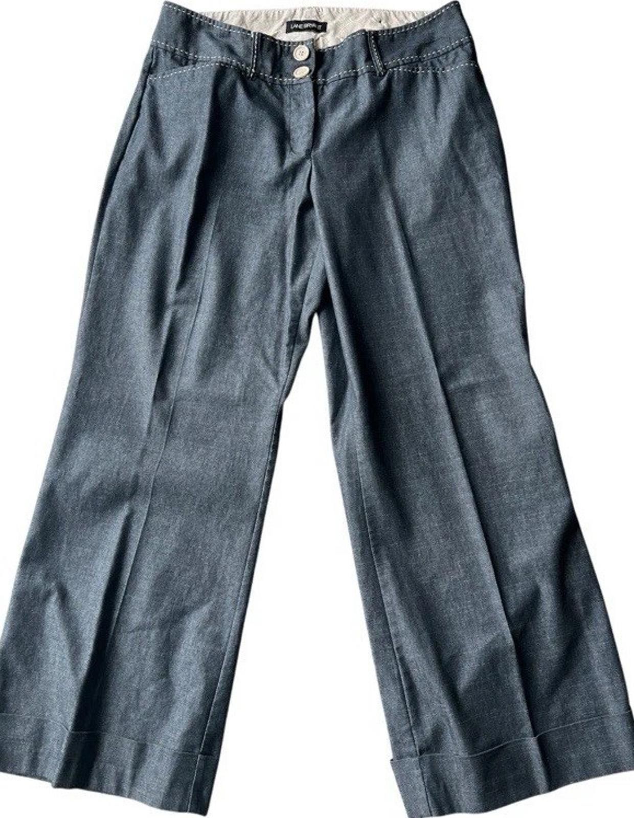 Designer Lane Bryant Two Piece Suit 14-16 Flair Pants Size XXL / US 16-18 / IT 52-54 - 5 Thumbnail