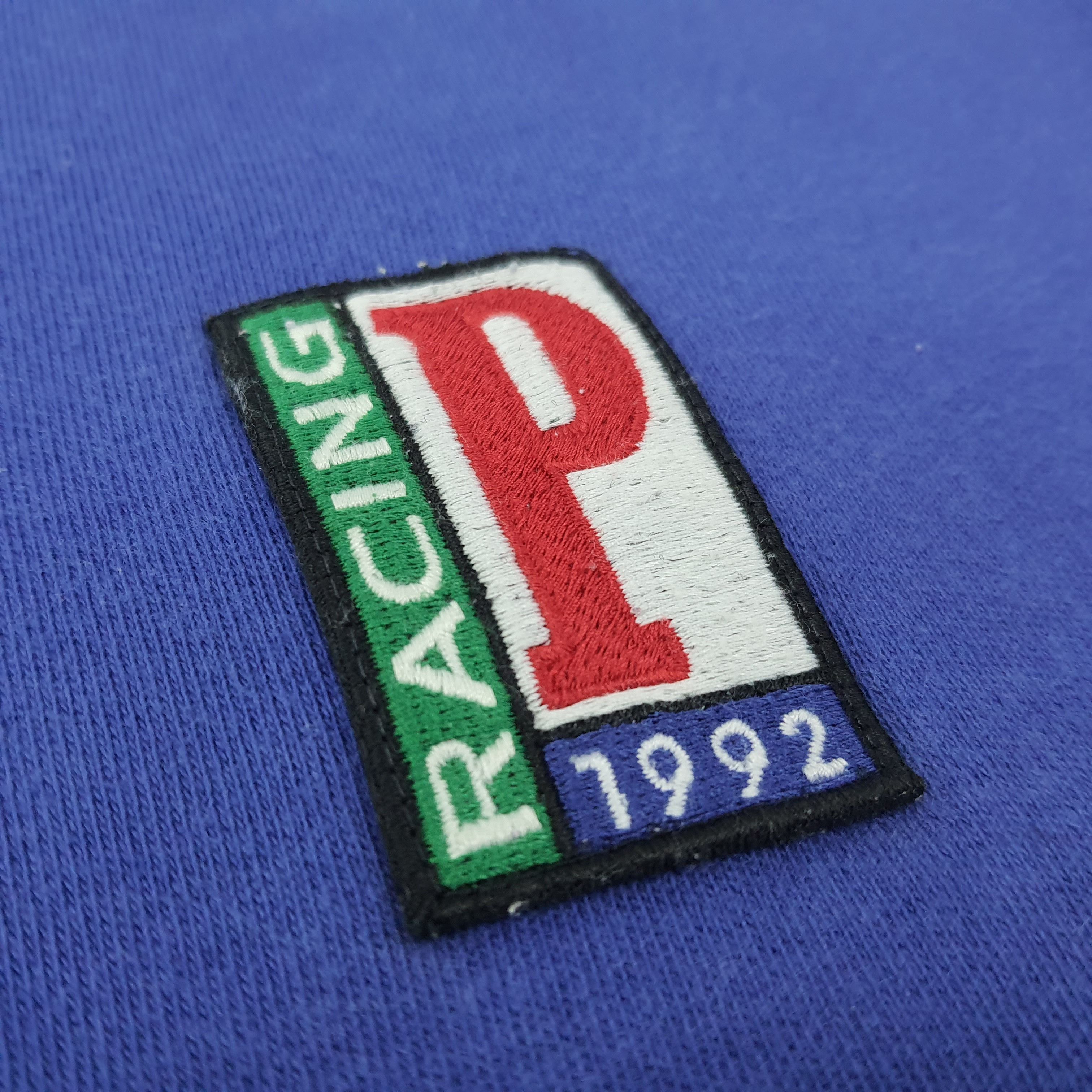Polo Ralph Lauren Vintage POLO Ralph Lauren Racing Half Zipper C250N21 Size US L / EU 52-54 / 3 - 3 Thumbnail