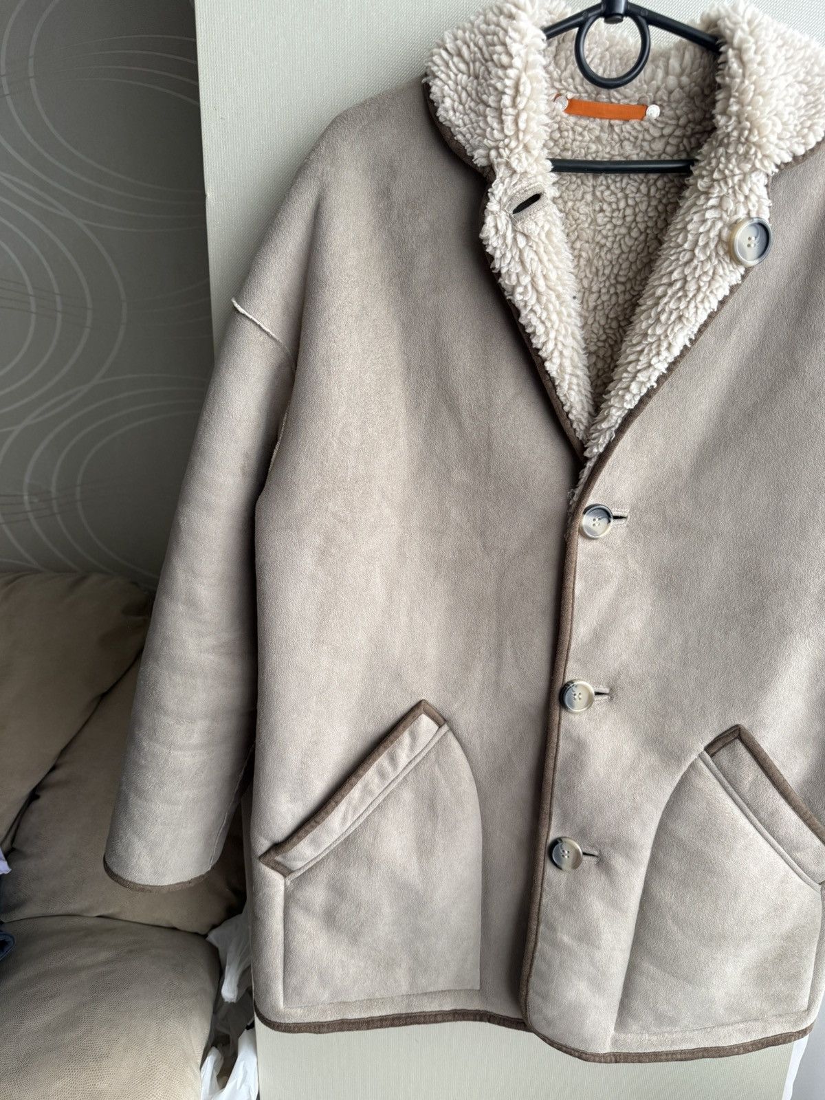 Paul Smith Paul Smith double-sided deep pile fleece coat Size US M / EU 48-50 / 2 - 10 Thumbnail