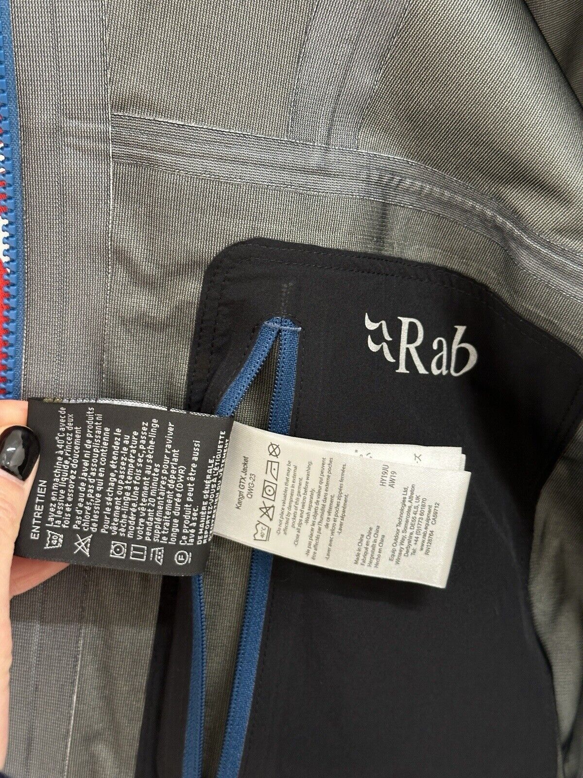 Rab RAB KANGRI GTX GORE TEX MENS JACKET HIKING OUTDOOR Size US M / EU 48-50 / 2 - 15 Thumbnail