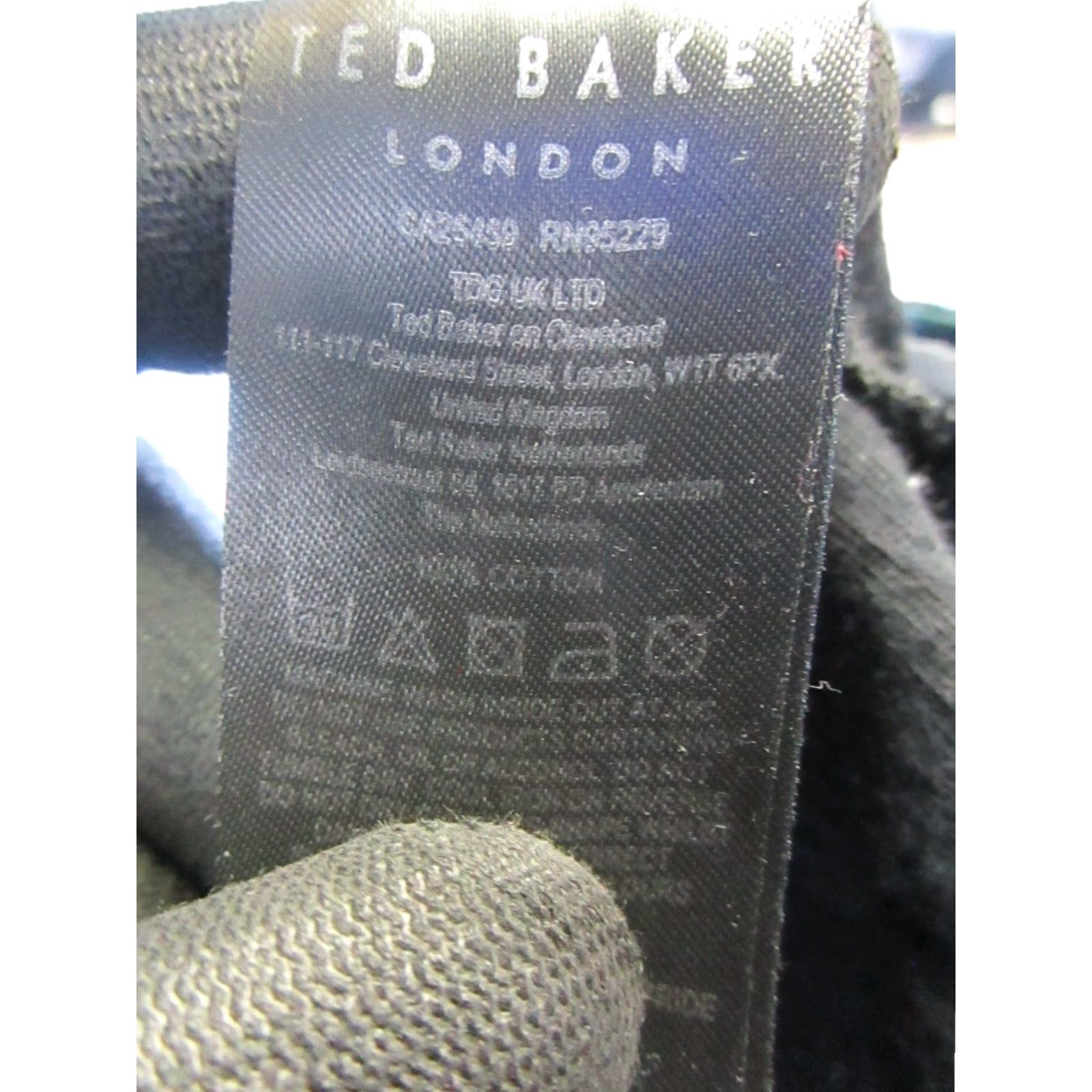 Ted Baker Ted Baker London Shirt Womens 2XL Black Cotton Knit Pullover T-Shirt London Basic Shirt Womens 2XL Mens? Size XXL / US 16-18 / IT 52-54 - 4 Thumbnail