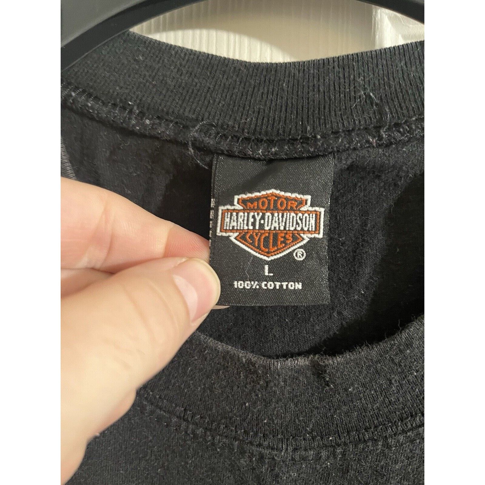 Harley Davidson Vtg Harley Davidson Super Bikes N.V. St. Maarten N.A. Sz Lg Size US L / EU 52-54 / 3 - 3 Thumbnail