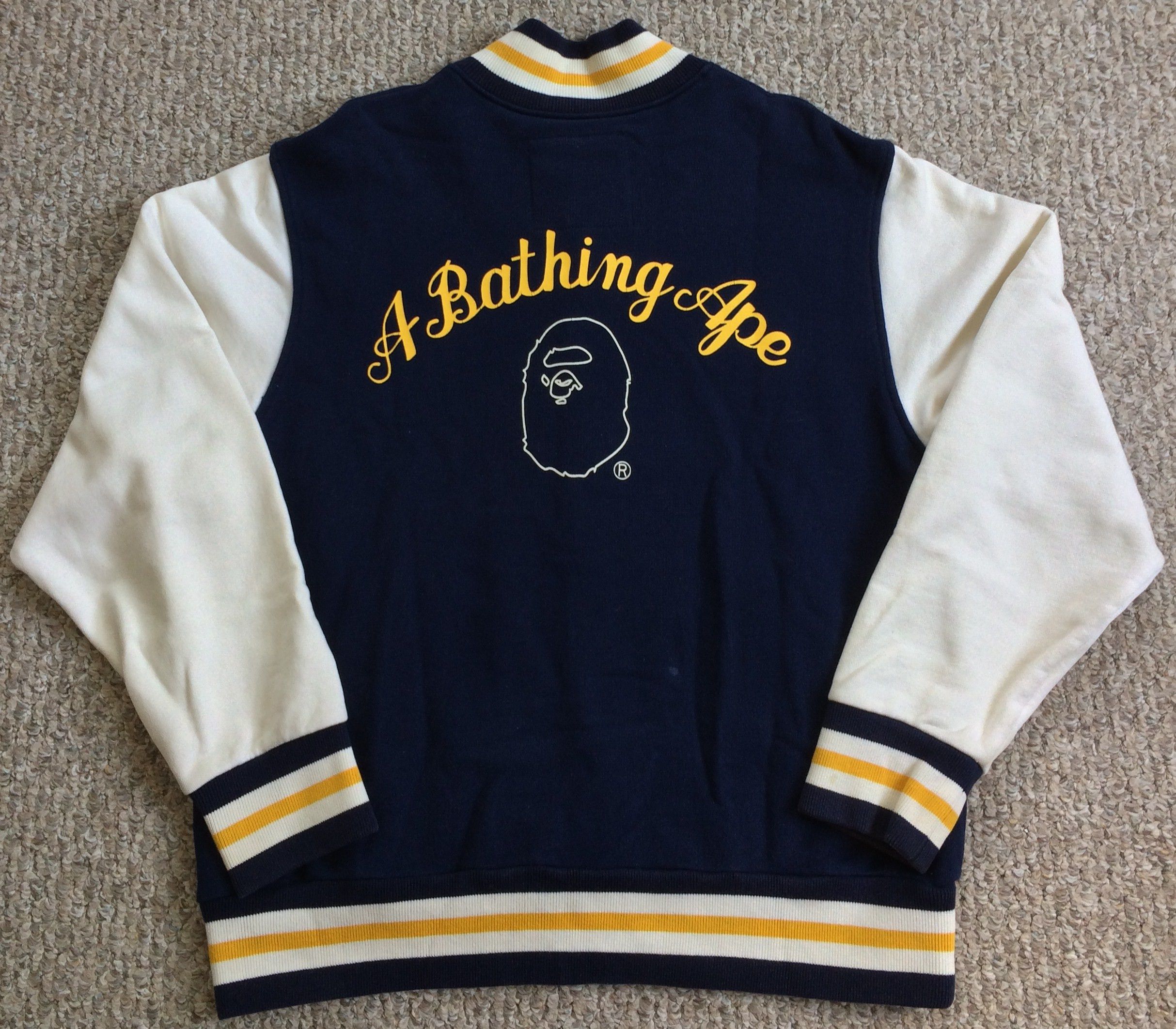 Bape F/W 2006 Bape ASNKA Varsity Jacket Size US L / EU 52-54 / 3 - 5 Thumbnail