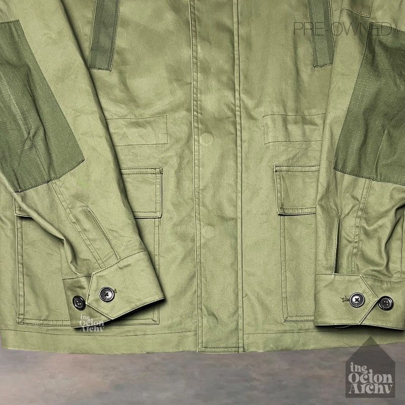 Tommy Hilfiger Vintage Tommy Hilfiger Military Green Jacket Size US XL / EU 56 / 4 - 4 Thumbnail