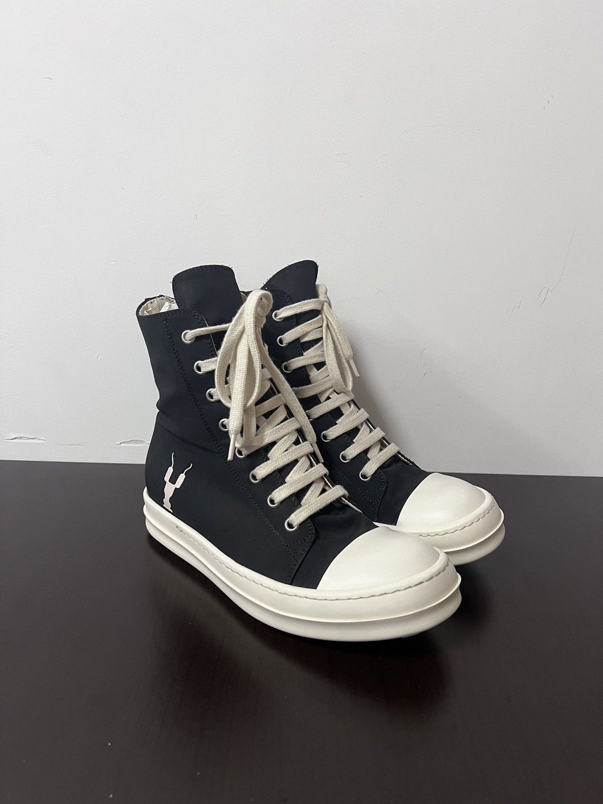 Rick Owens Drkshdw Rick owens drkshdw ramones high top sneakers Size US 6.5 / IT 36.5 - 5 Thumbnail