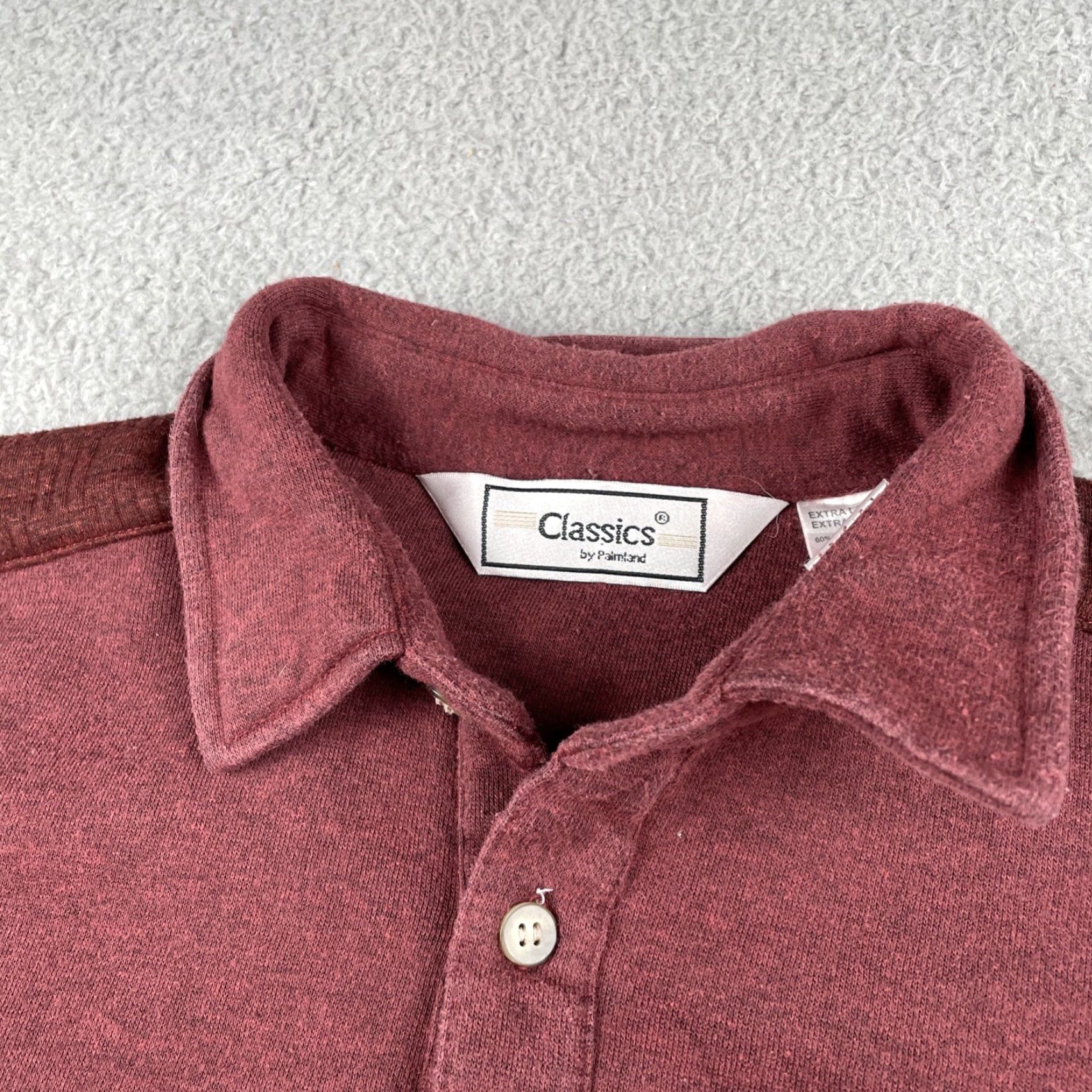 Vintage VINTAGE Palmland Sweater Mens XL Red Cotton Blend Ultra Soft Pullover Size US XL / EU 56 / 4 - 4 Thumbnail