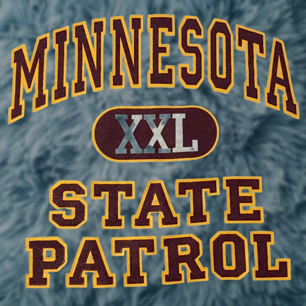 Vintage VINTAGE Minnesota State Patrol Sweatshirt M Gray 90s 80s Police Grunge Biker Mens Size US M / EU 48-50 / 2 - 1 Thumbnail