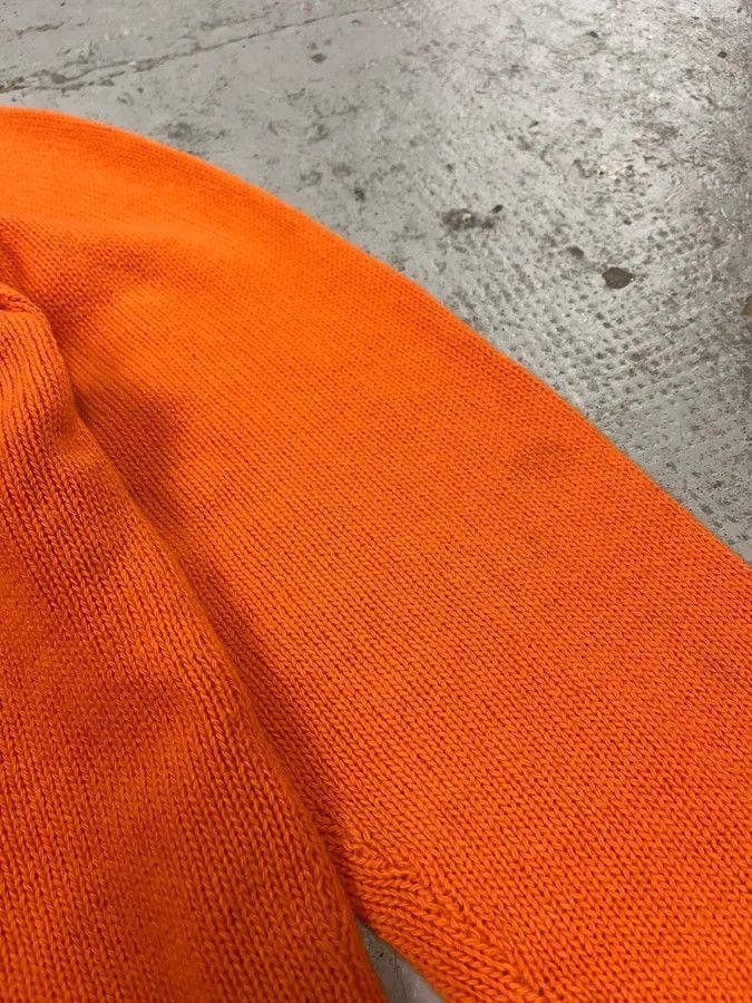 Prada AW2018 Prada Orange Wool Minimalist Sweater Size US L / EU 52-54 / 3 - 7 Thumbnail