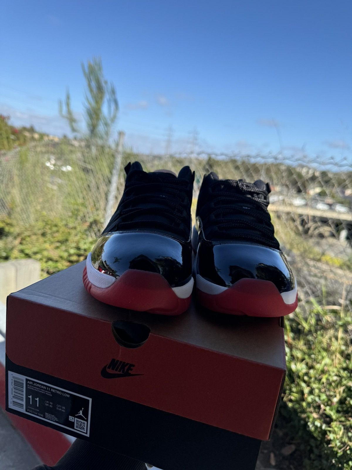 Jordan Brand × Nike Jordan 11 Bred Low Size US 11 / EU 44 - 5 Thumbnail