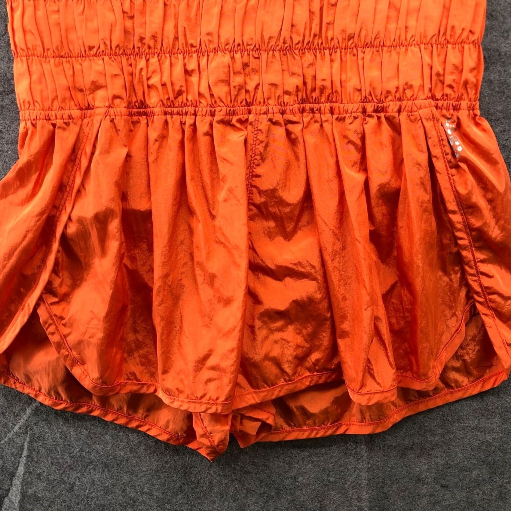 Free People VINTAGE Free People FP Movement The Way Home Shorts Womens S Orange Active Running Size 28" / US 6 / IT 42 - 4 Thumbnail