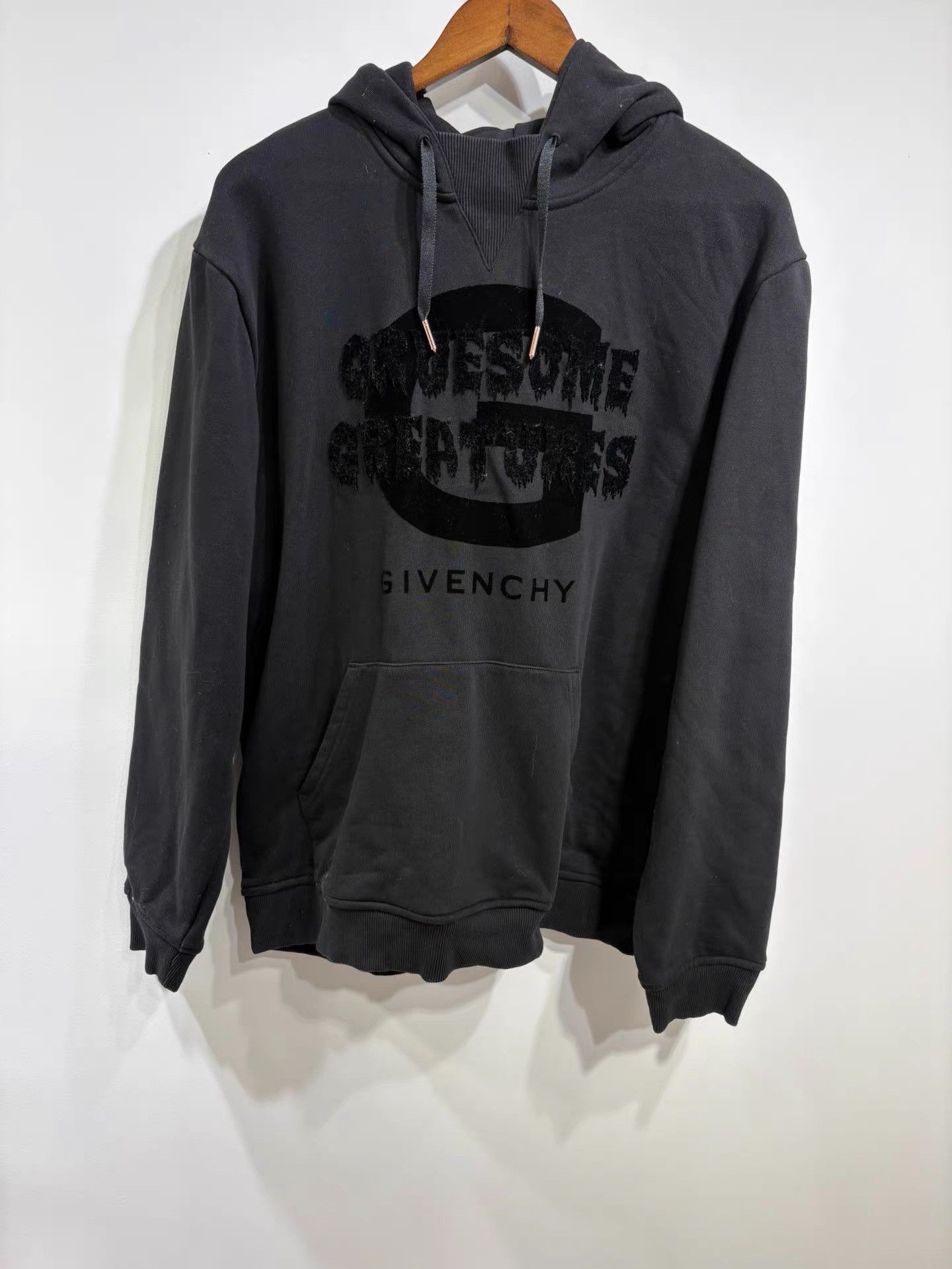 Givenchy GIVENCHY Men's Hooded Pullover Sweatshirt K29 Size US L / EU 52-54 / 3 - 1 Thumbnail