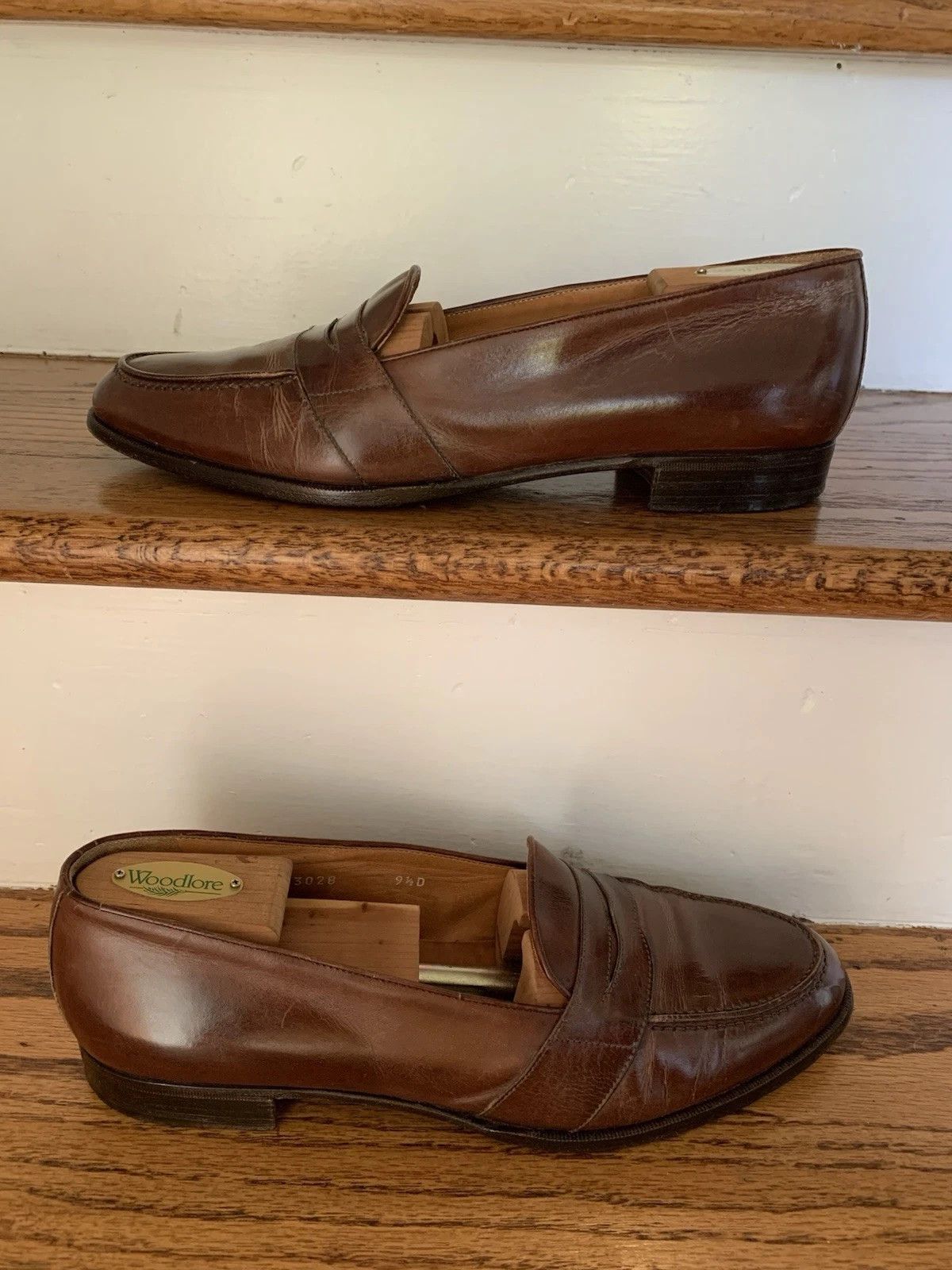 Polo Ralph Lauren Polo Ralph Lauren Penny Loafer Brown Leather Made in Italy Size US 9.5 / EU 42-43 - 5 Thumbnail