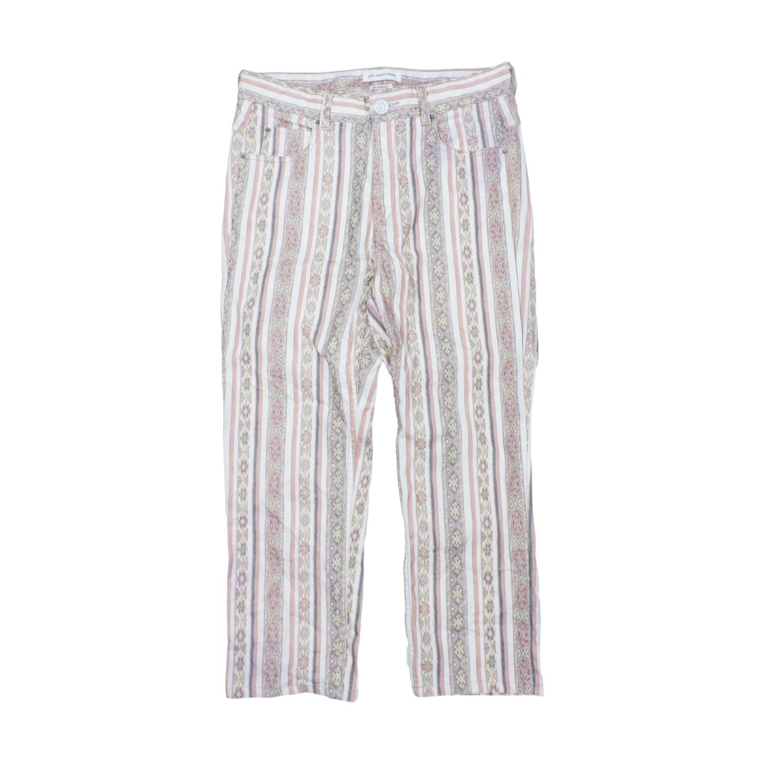 Isabel Marant ISABEL MARANT ÉTOILE ETHNIC BOHO STRIPED PATTERN LONG PANTS Size 27" / US 4 / IT 40 - 1 Thumbnail