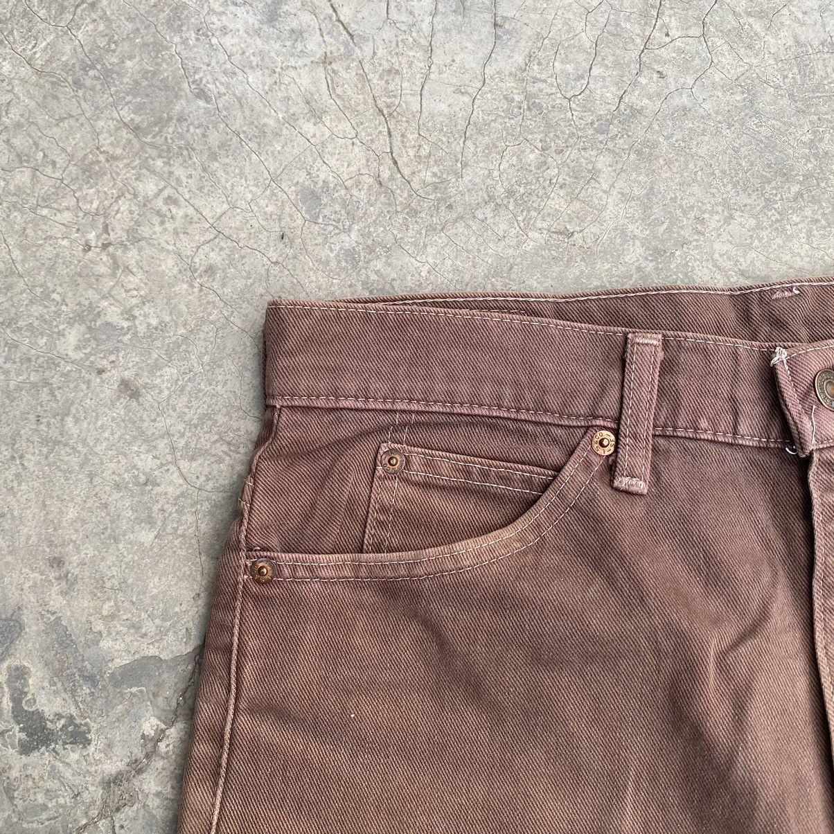 Levi's Vintage Clothing 96’ Lot 517-10 brown jeans LV008 Size US 33 - 8 Thumbnail