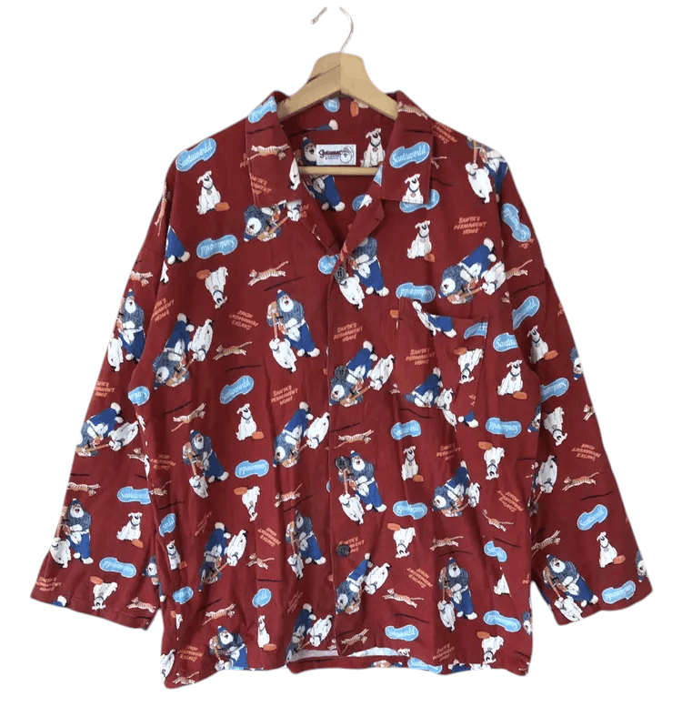 Vintage Vintage Santaworld Fleece Tshirts Size US L / EU 52-54 / 3 - 1 Thumbnail