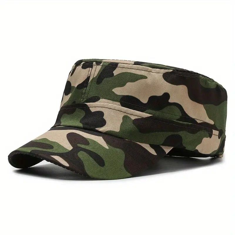Other Khaki Military Cadet Hat Tactical Army Camo Cap Size ONE SIZE - 1 Thumbnail
